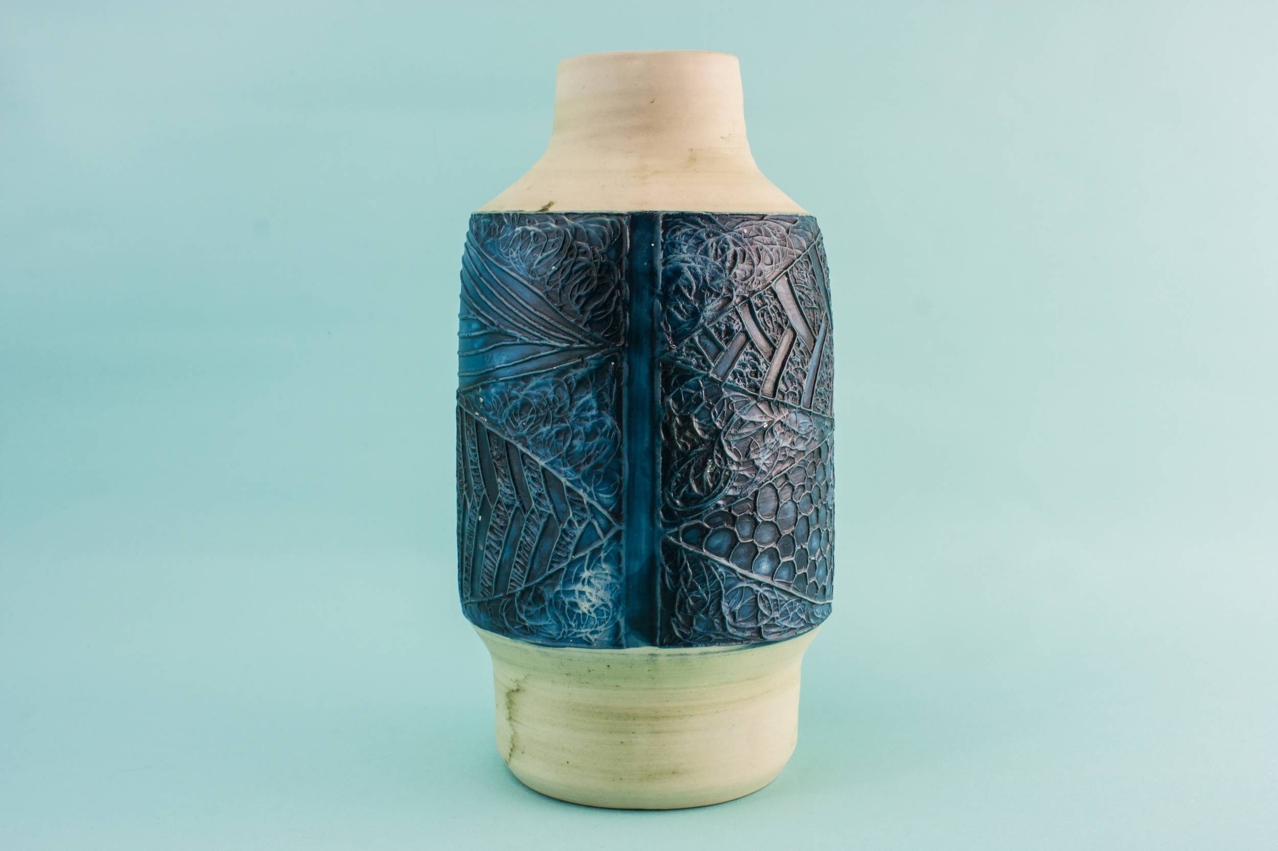 Tall Pottery Abstract — Modernist pottery vase 2