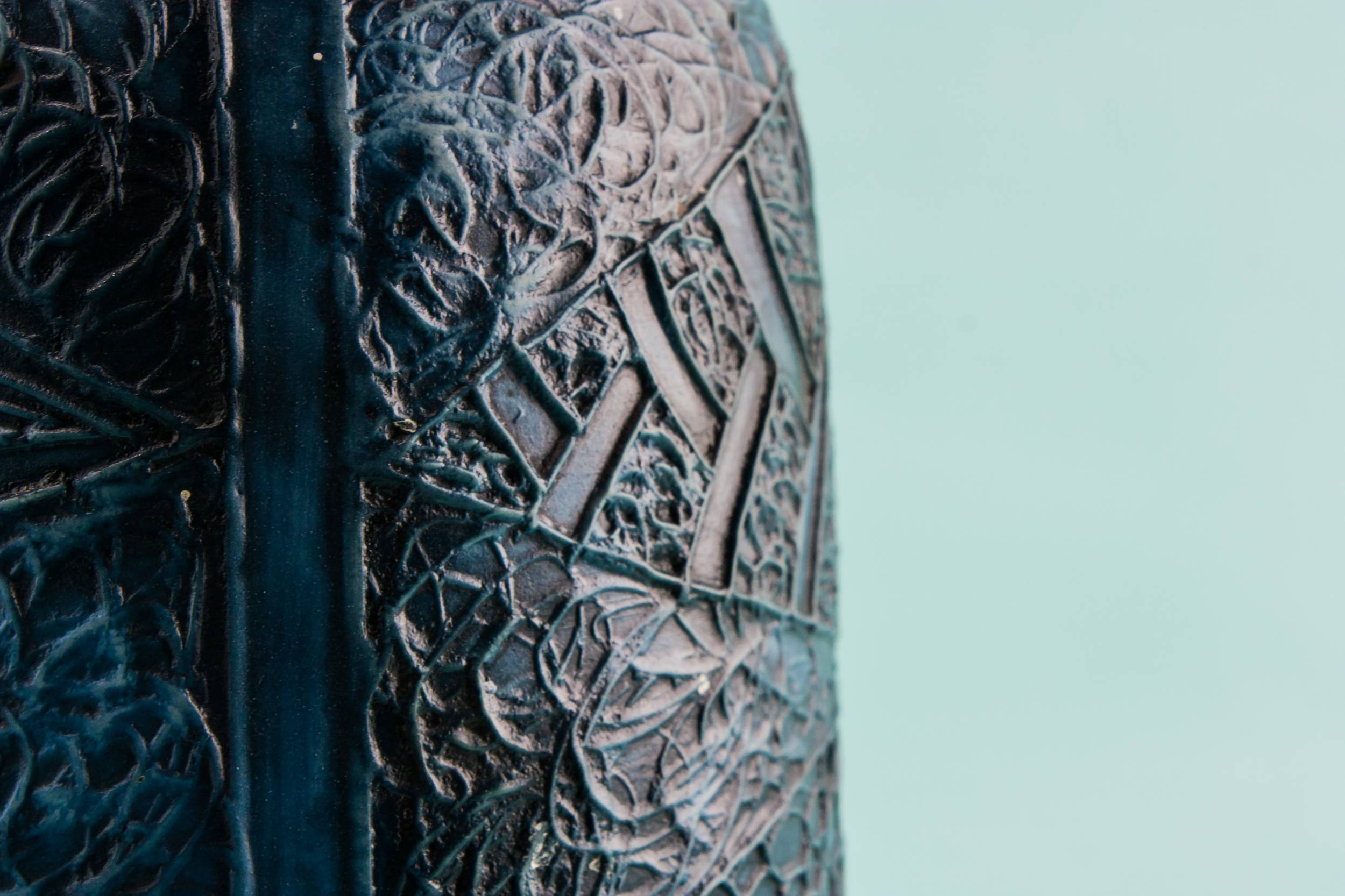 Tall Pottery Abstract — Modernist pottery vase 3