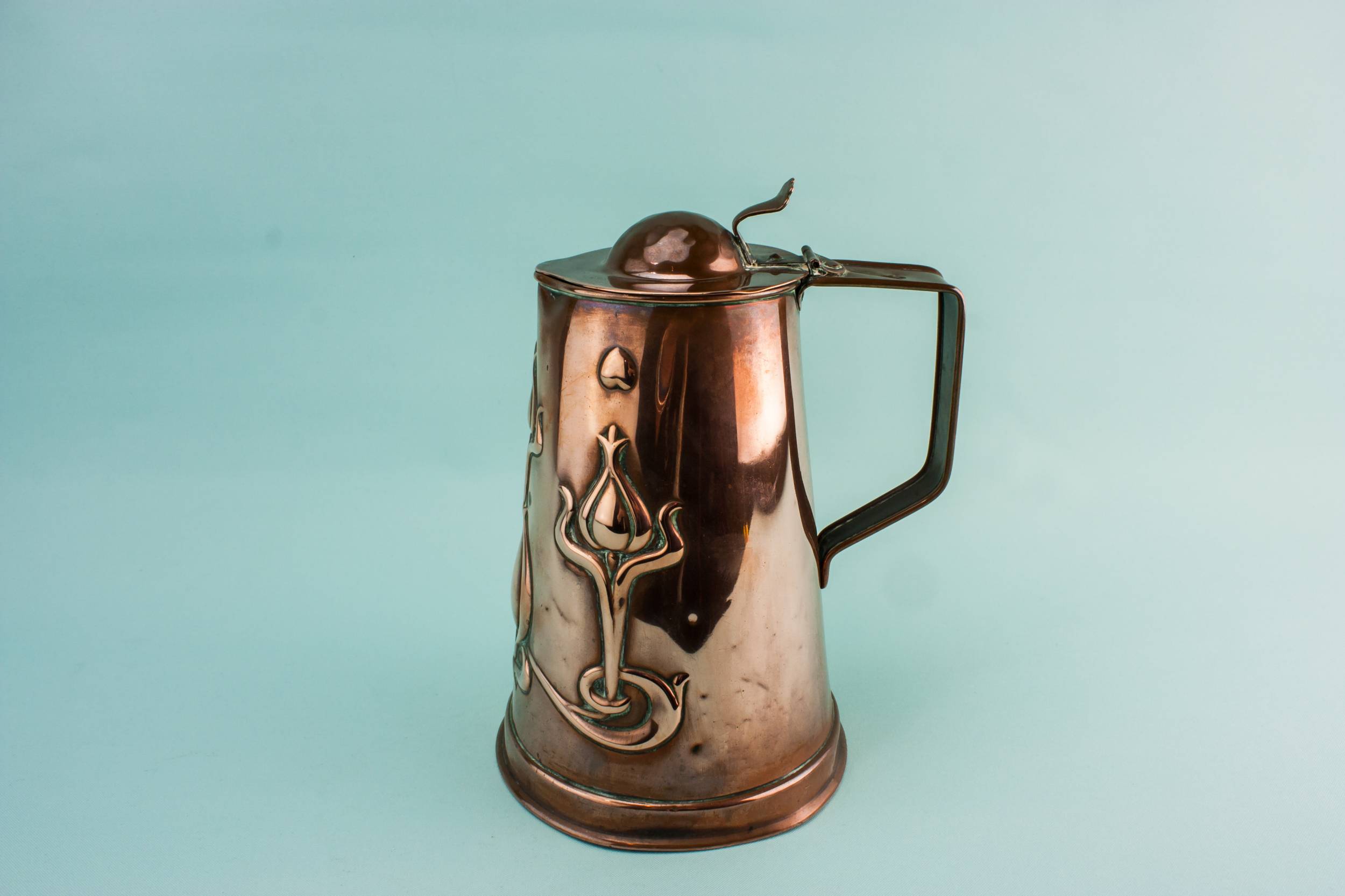Spectacular Copper Joseph — Water copper jug