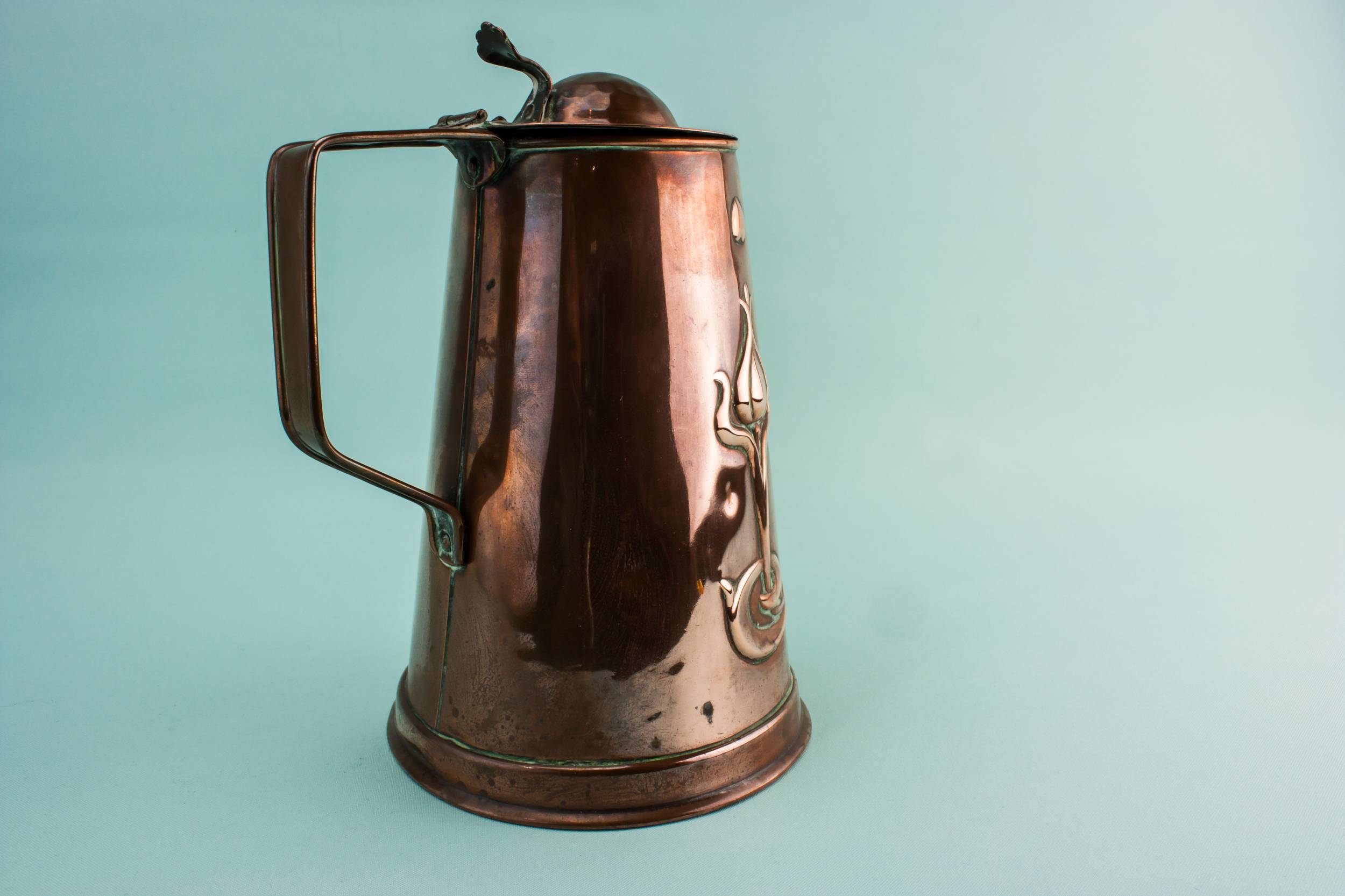 Spectacular Copper Joseph — Water copper jug 1
