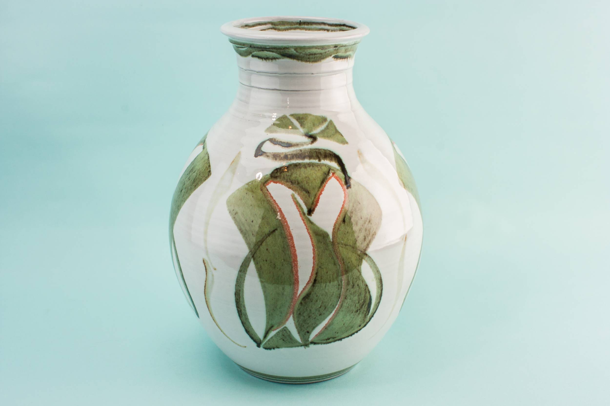 Classical Vintage Abstract — Large rustic water jug 2
