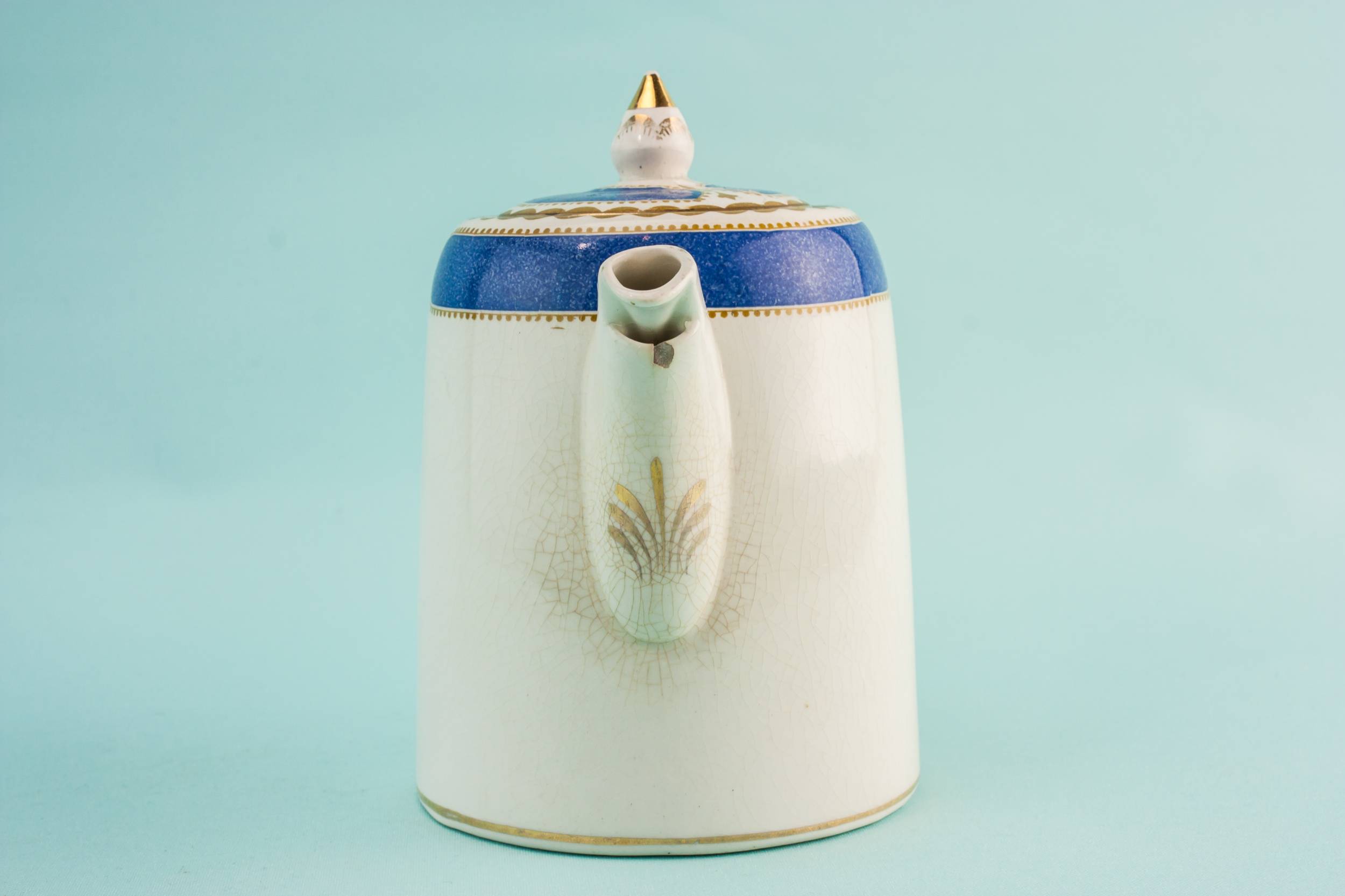 Art Deco Vintage — Art Deco pottery coffee pot 2