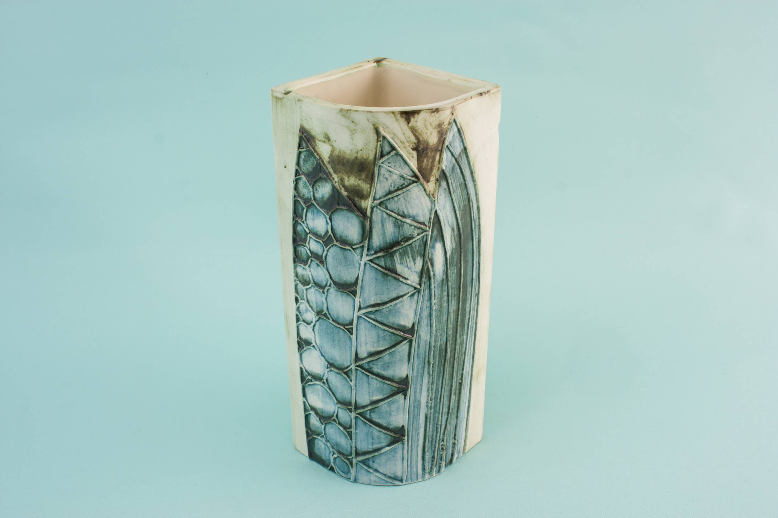Vintage Pottery Unique — Modernist pottery vase