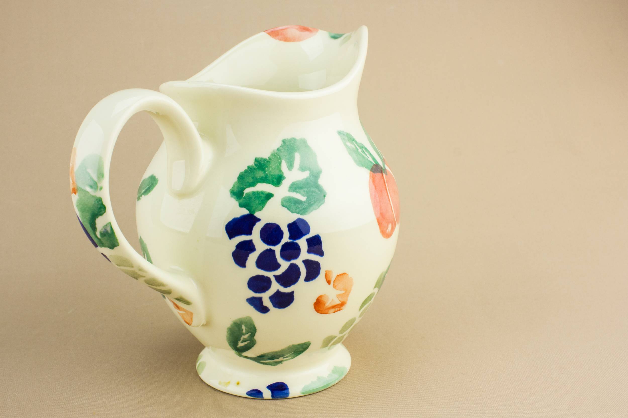 Pottery Colourful JUG — Royal Winton Bordeaux jug 1
