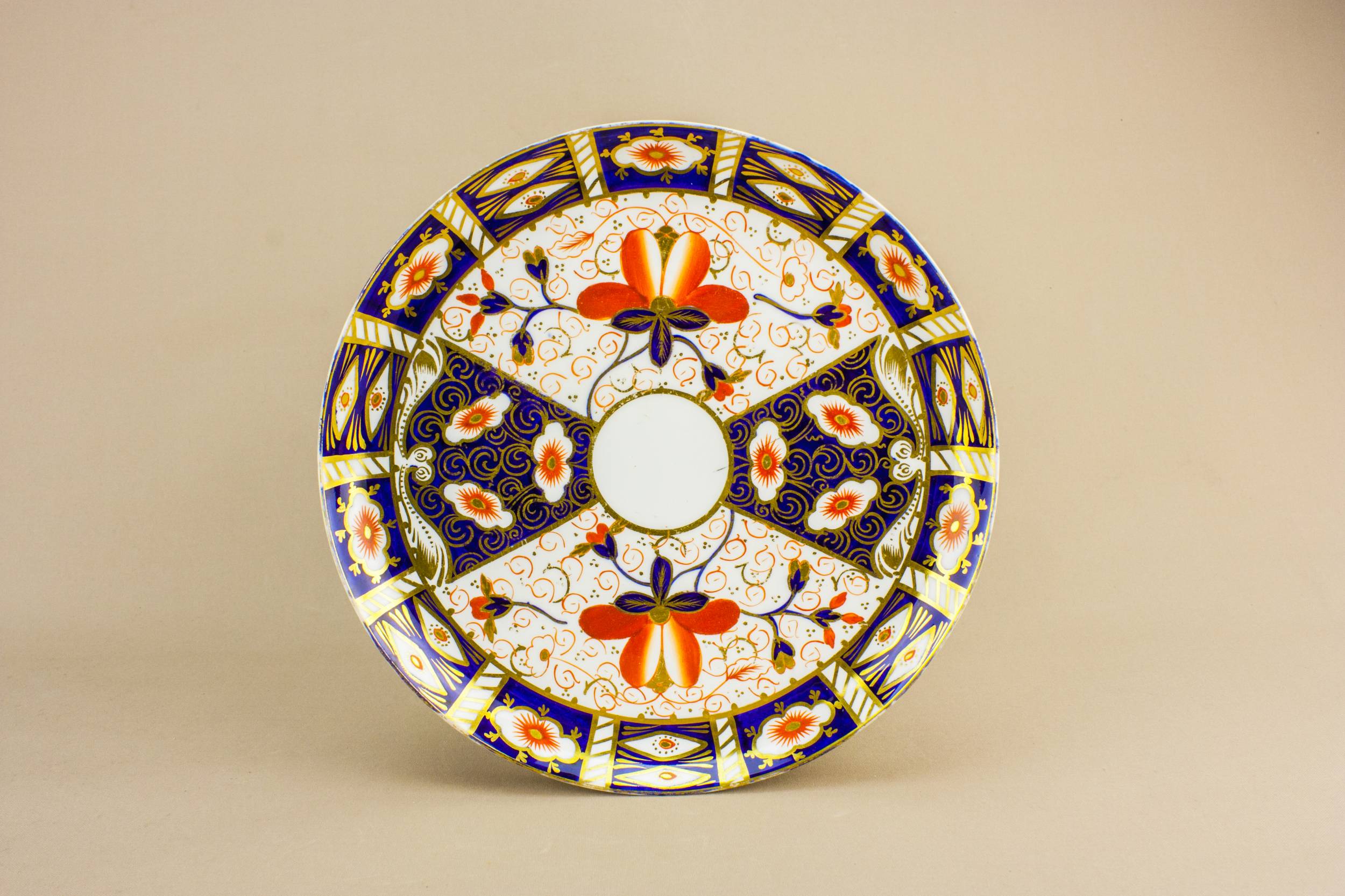 Medium Victorian Bone — Imari serving dish