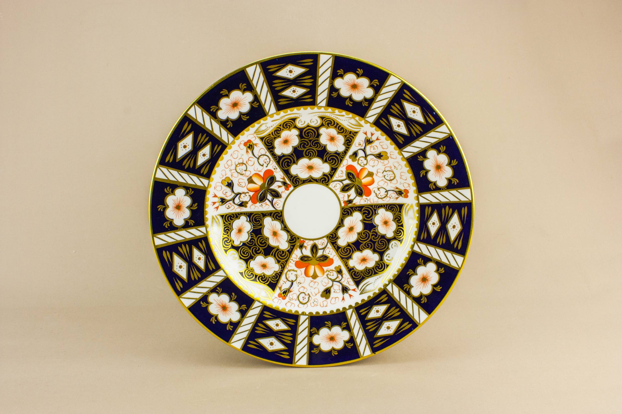 Imari Traditional Floral — Royal Crown Derby cake plate