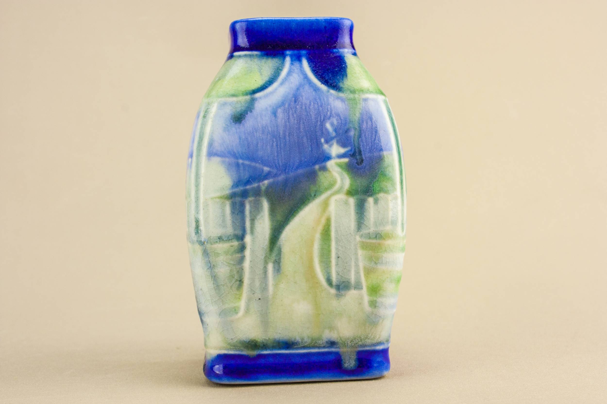 Antique Arts Crafts — Stoneware Arts & Crafts vase 3