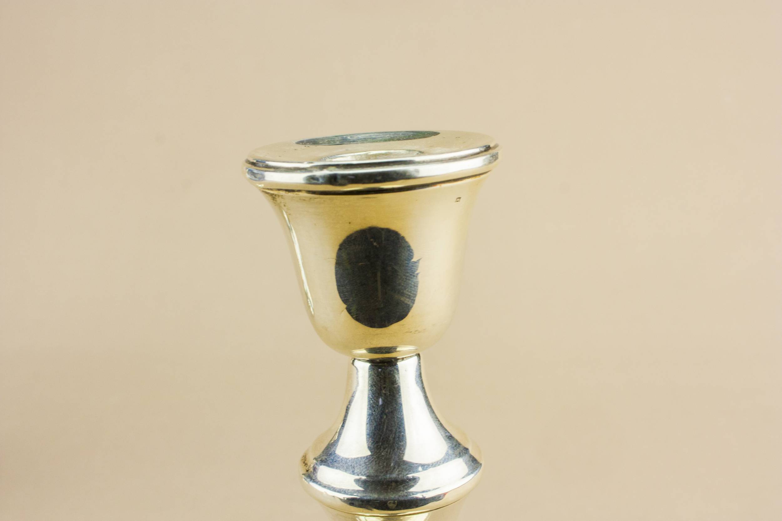 Sterling Silver Elegant — 2 silver candlesticks 2