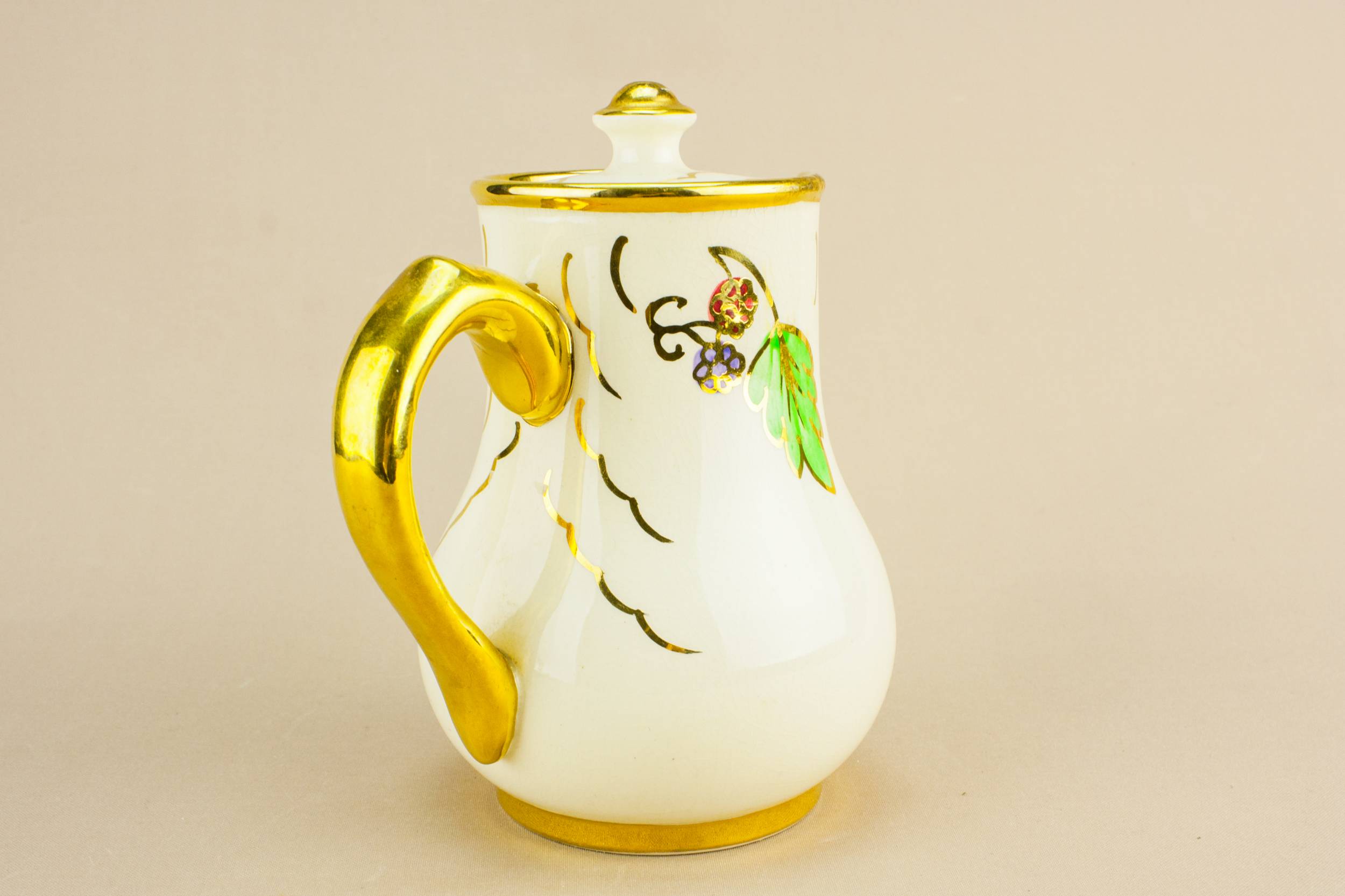 Mid-Century Modern Vintage — Medium pottery teapot 1