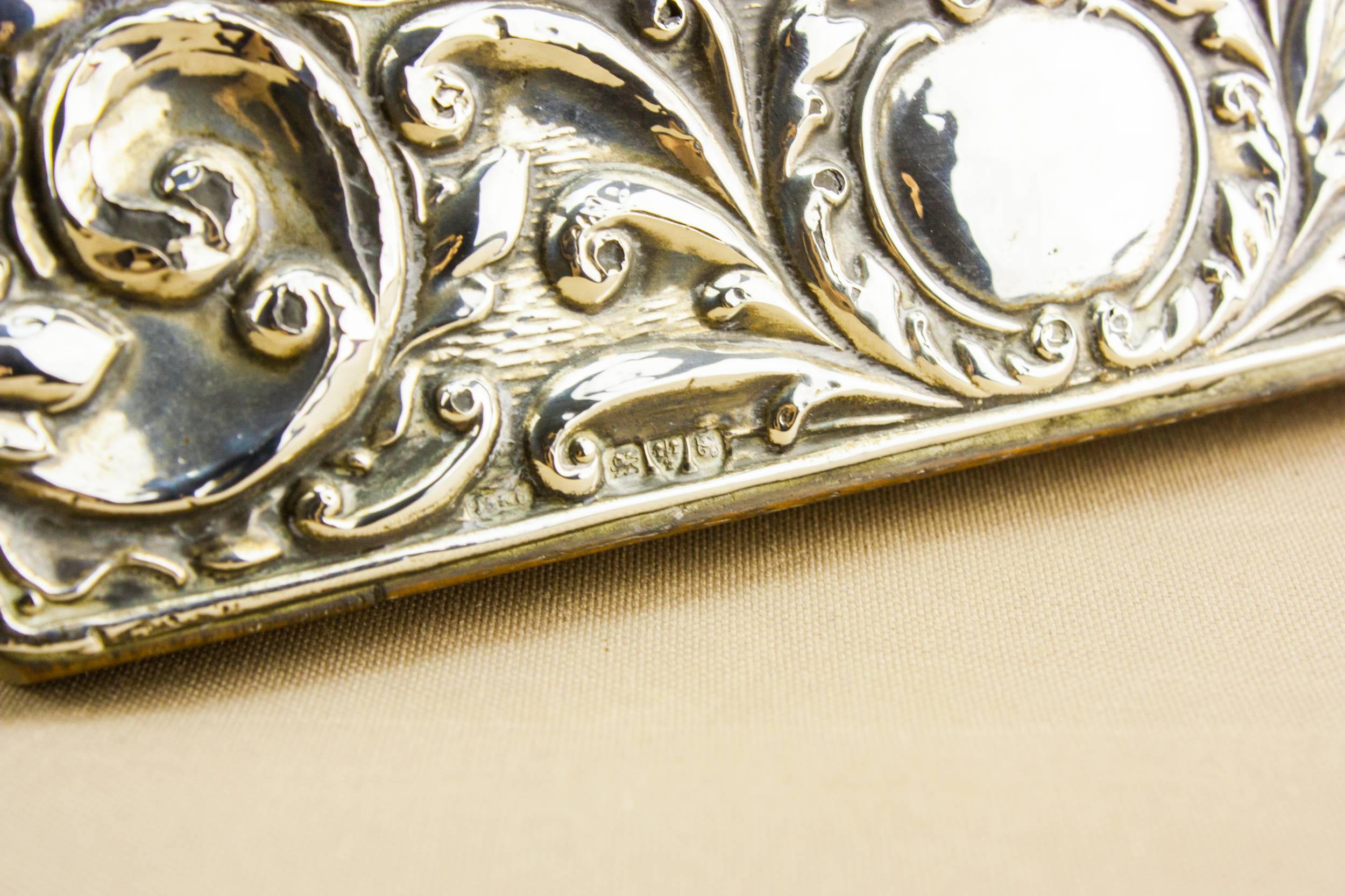 Sterling Silver Art — Silver Art Nouveau frame 3