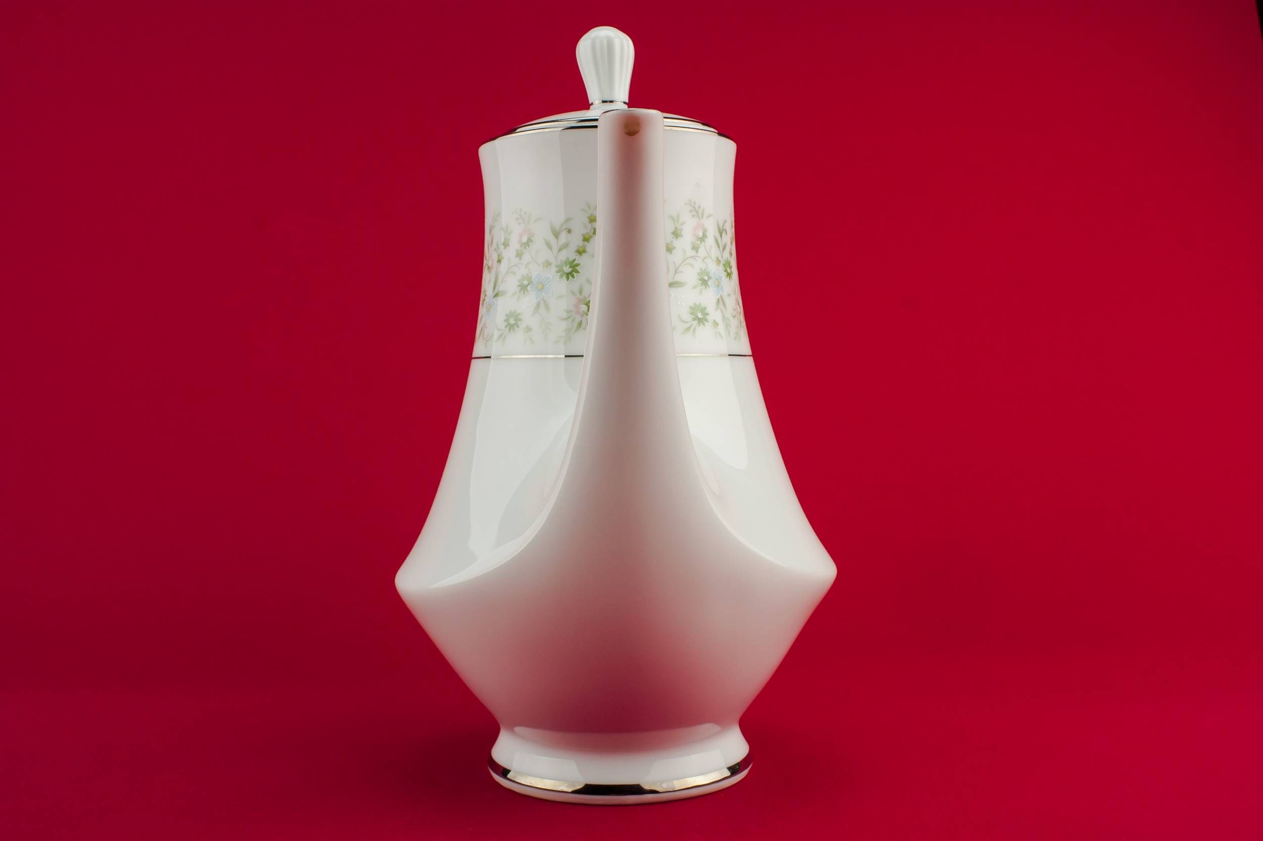 Luxurious Green Noritake — Noritake porcelain coffee pot 2