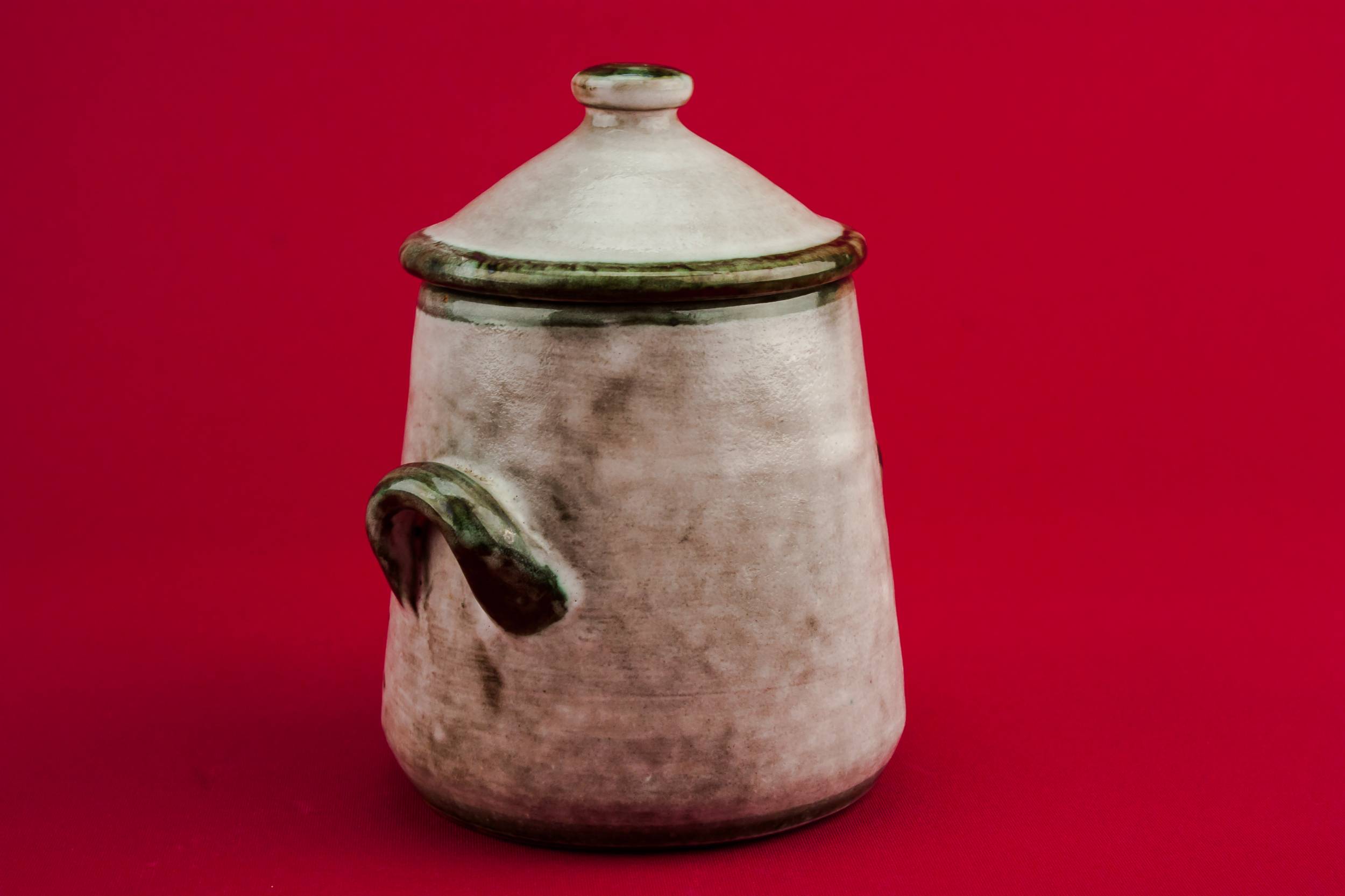 Retro Rustic Floral — Floral condiment pot 1