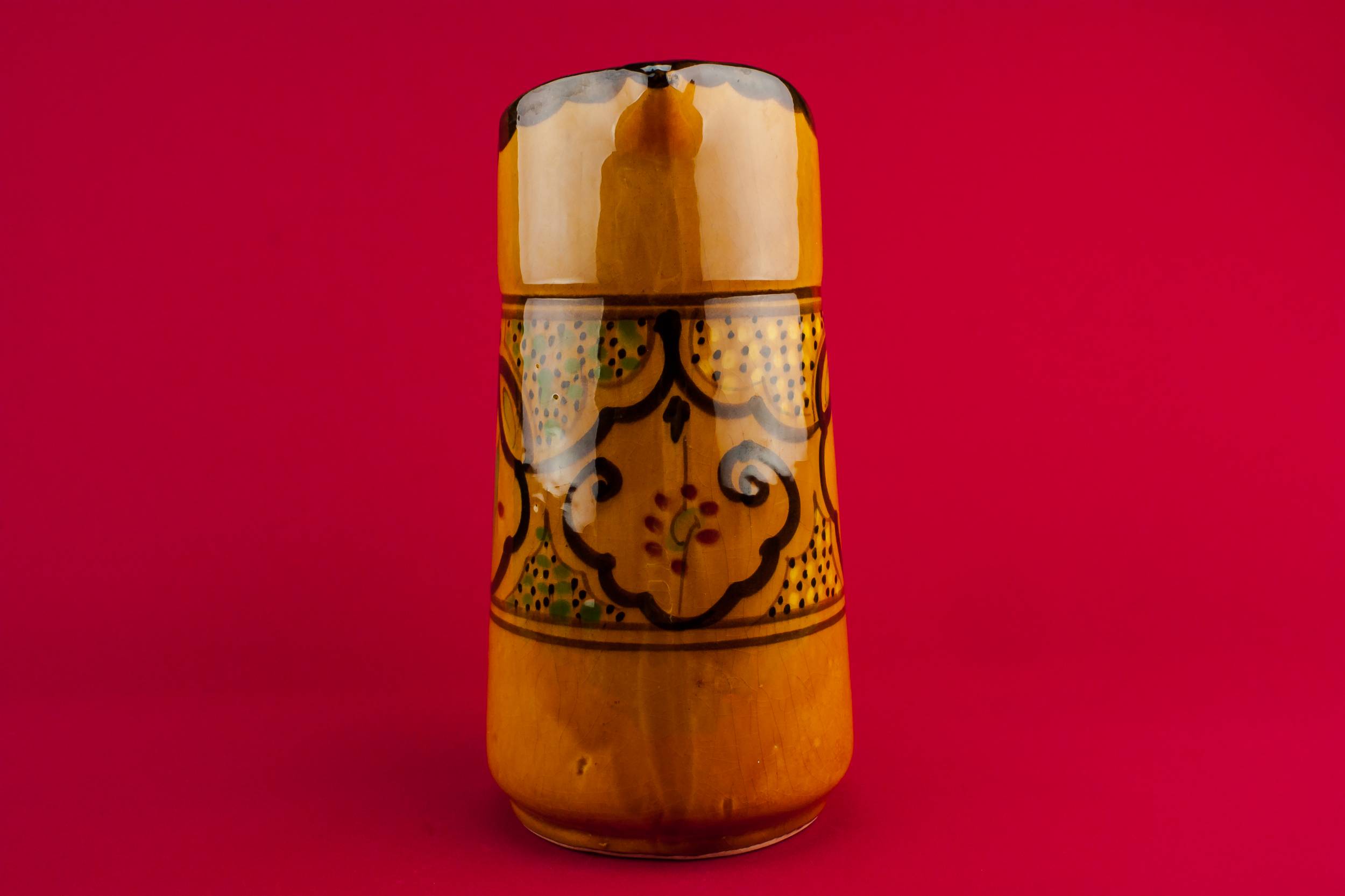 Elegant Modernist Pottery — Painted pottery jug 2