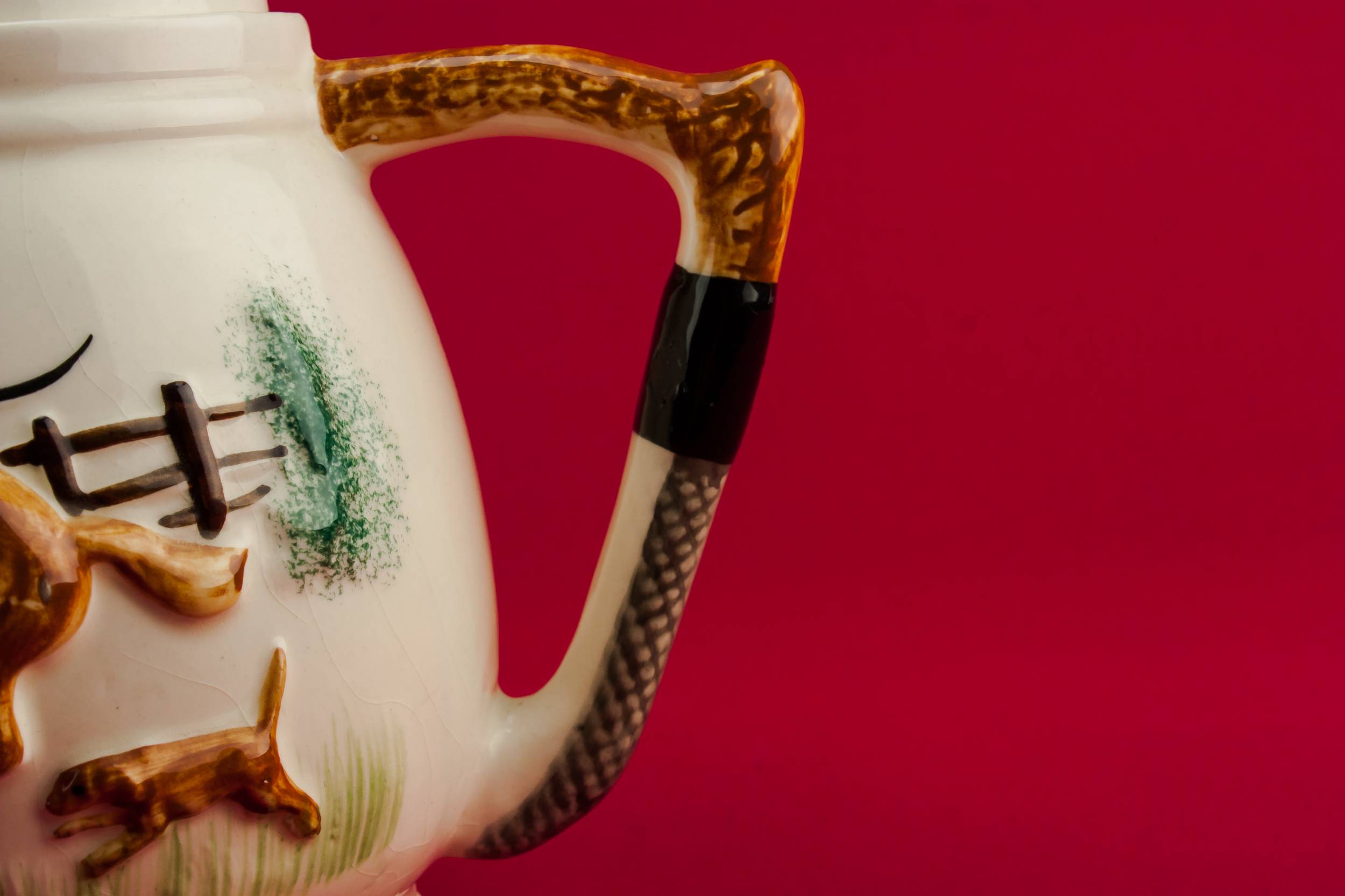 Mid-Century Modern Pottery — Mid-Century Modern teapot 1L 3