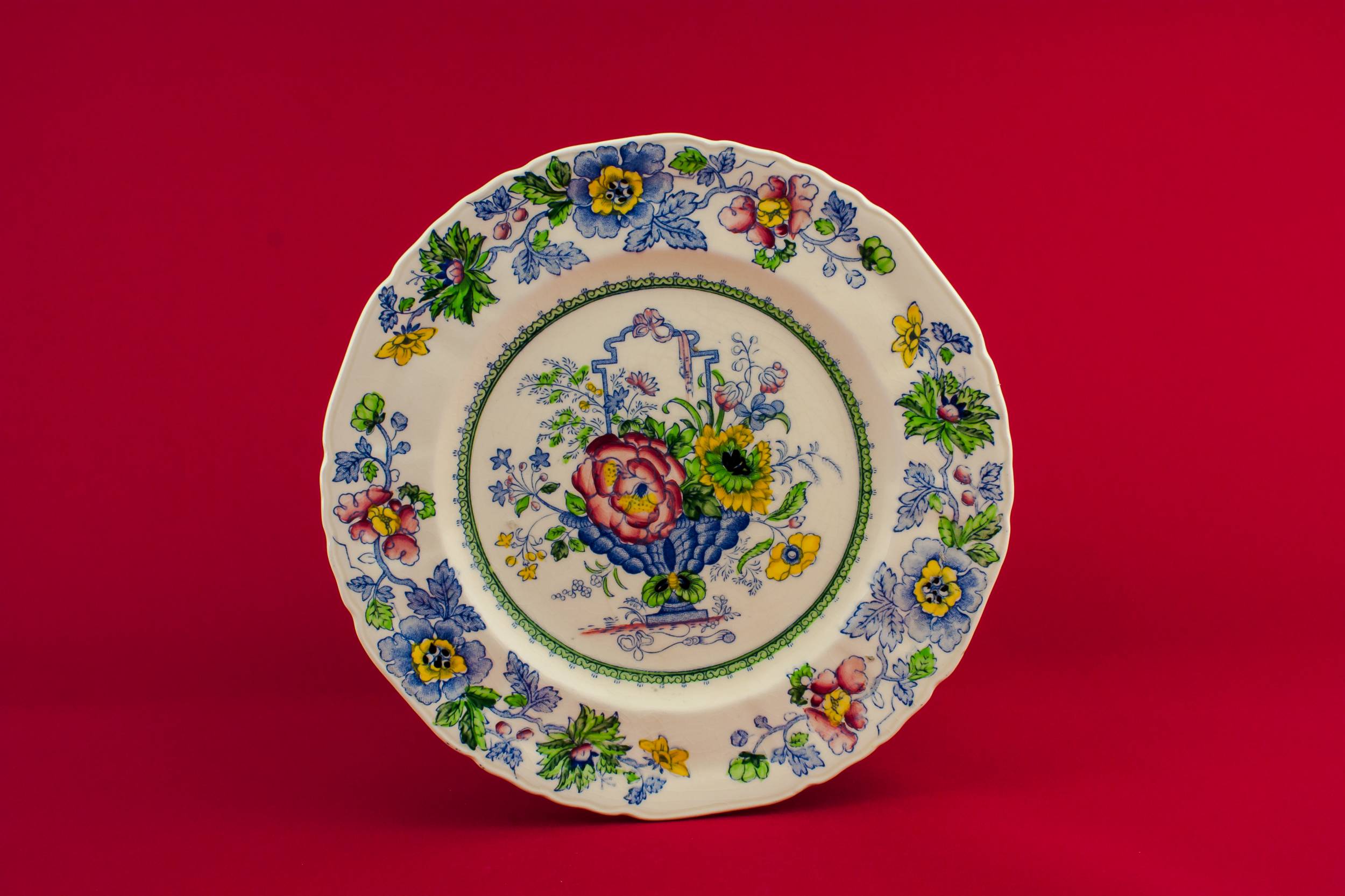 Elegant Vintage Strathmore — Masons pottery serving dish