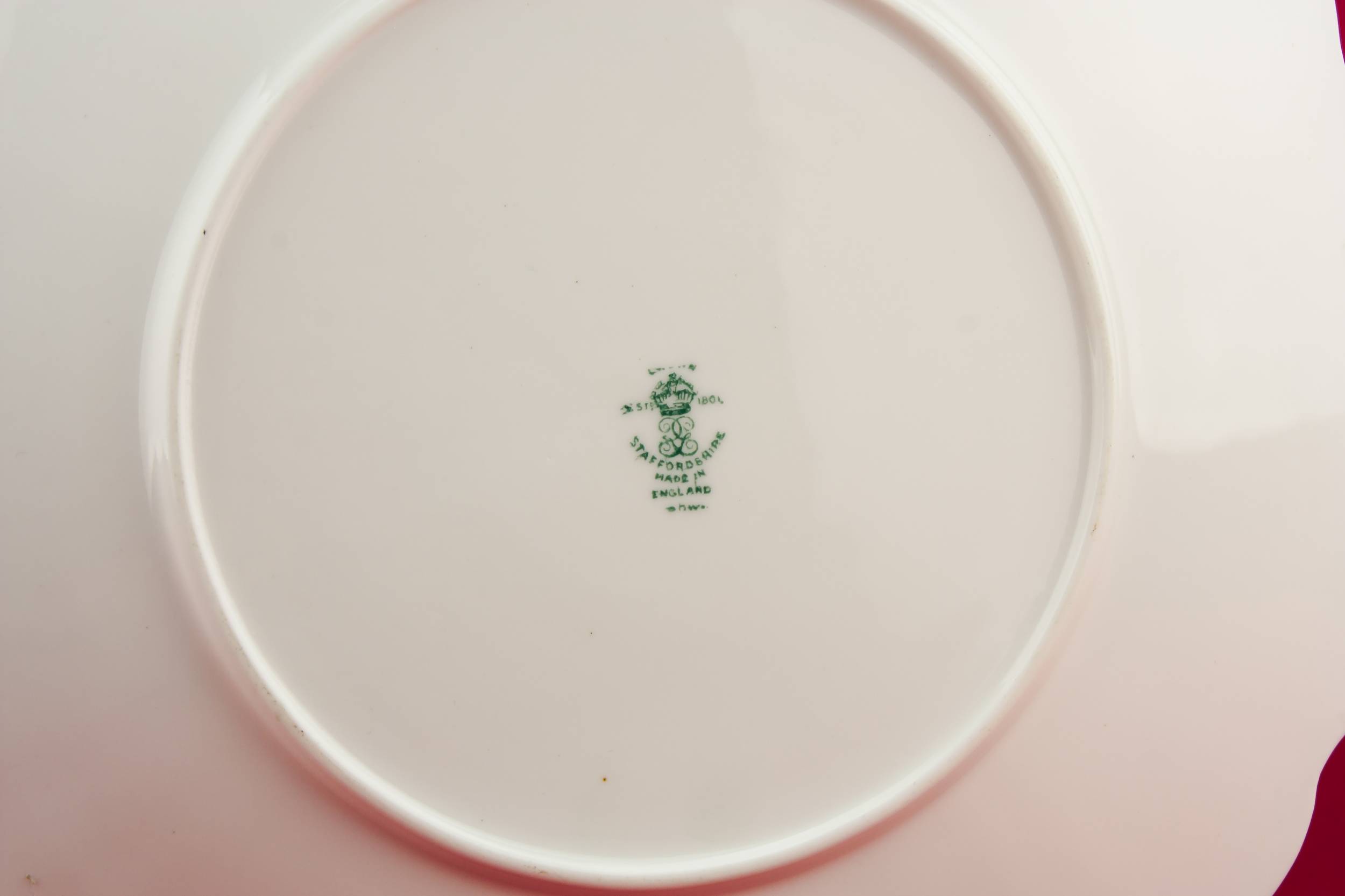 Vintage Elegant Floral — Bone china serving dish 2