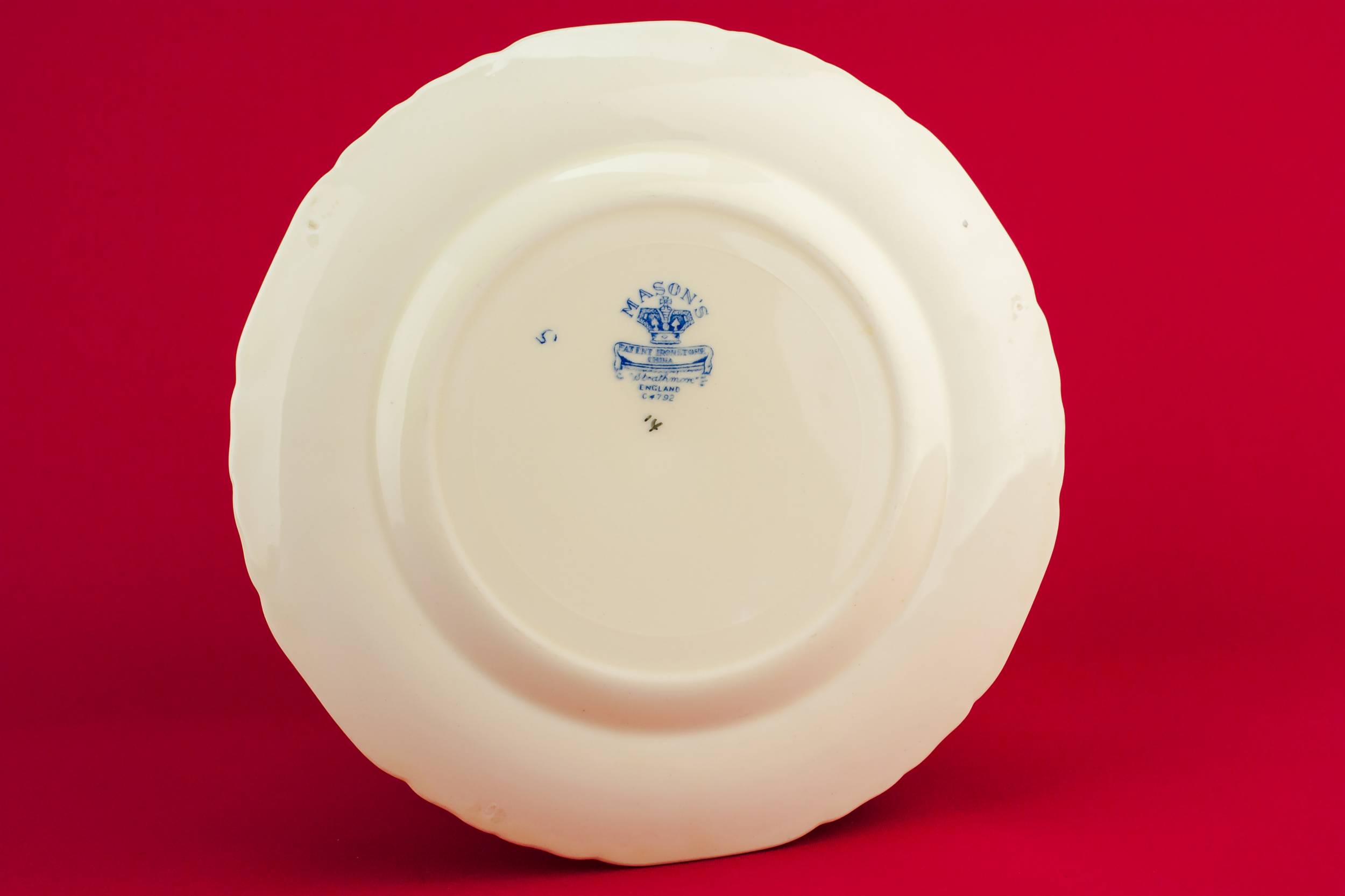 Elegant Pottery Strathmore — Masons pottery serving dish 2