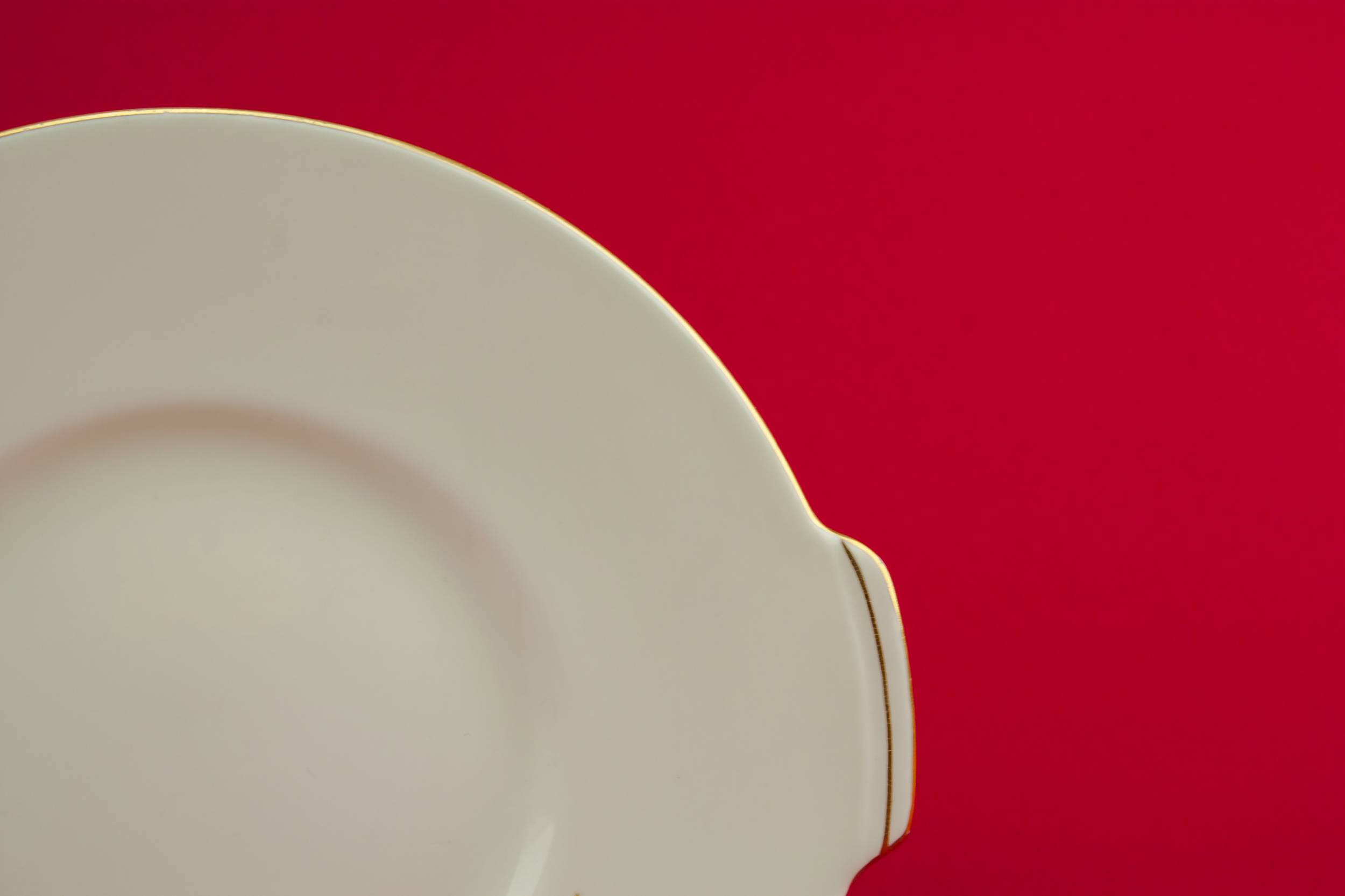 Bone China Vintage — Art Deco bone china cake plate 1