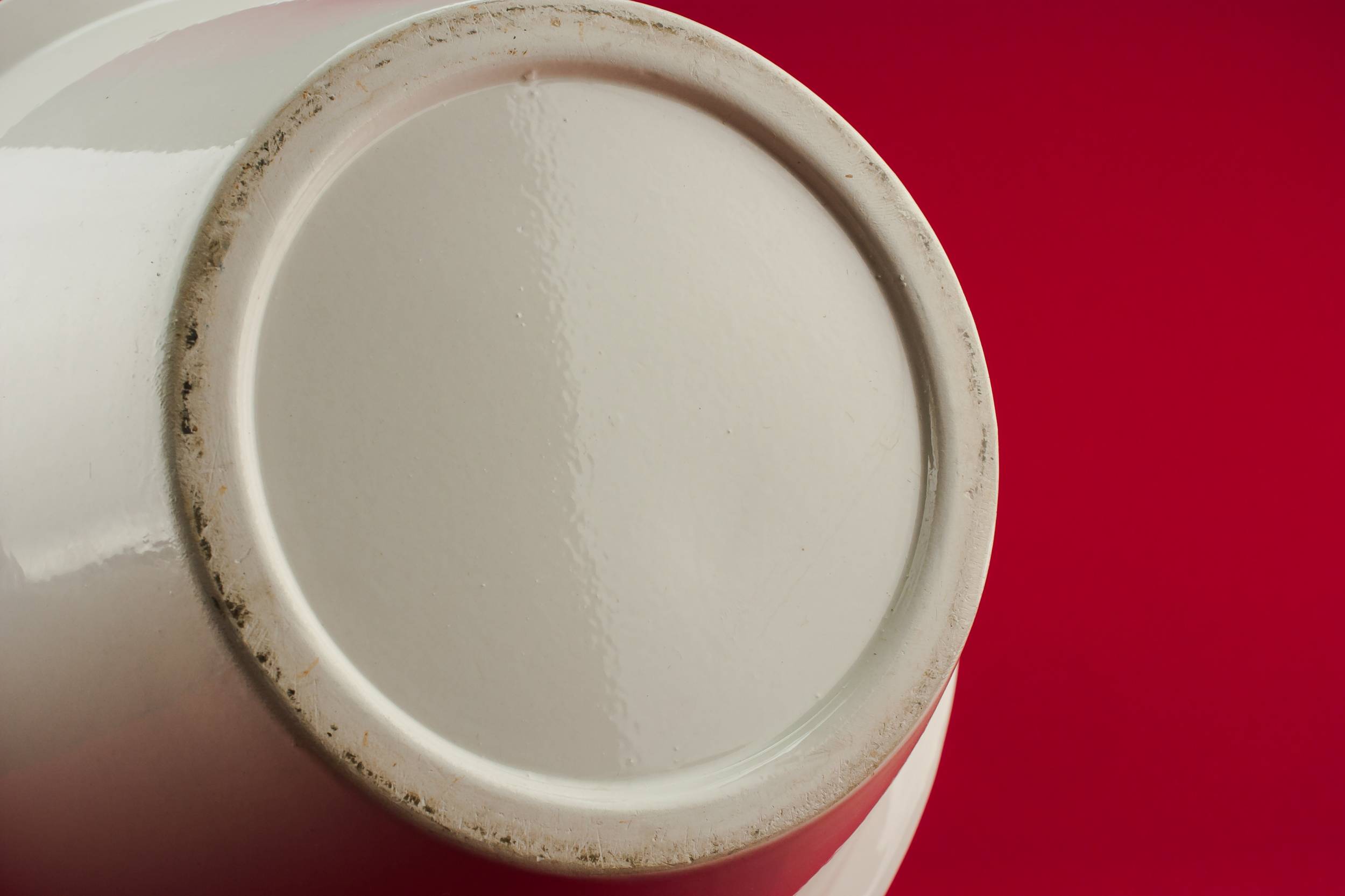 Modernist Pottery Mottled — Modernist pottery serving bowl 3