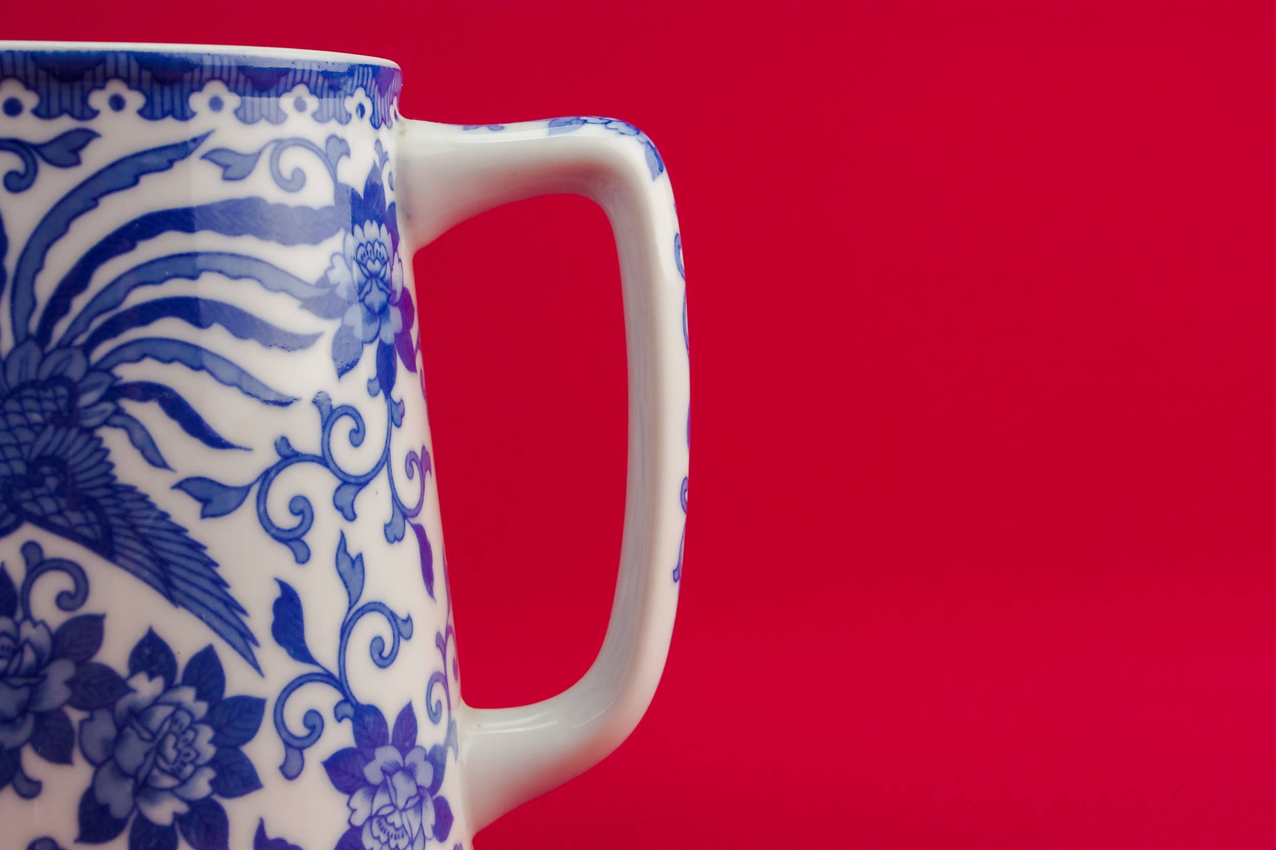 Elegant Vintage Floral — Retro porcelain creamer 3