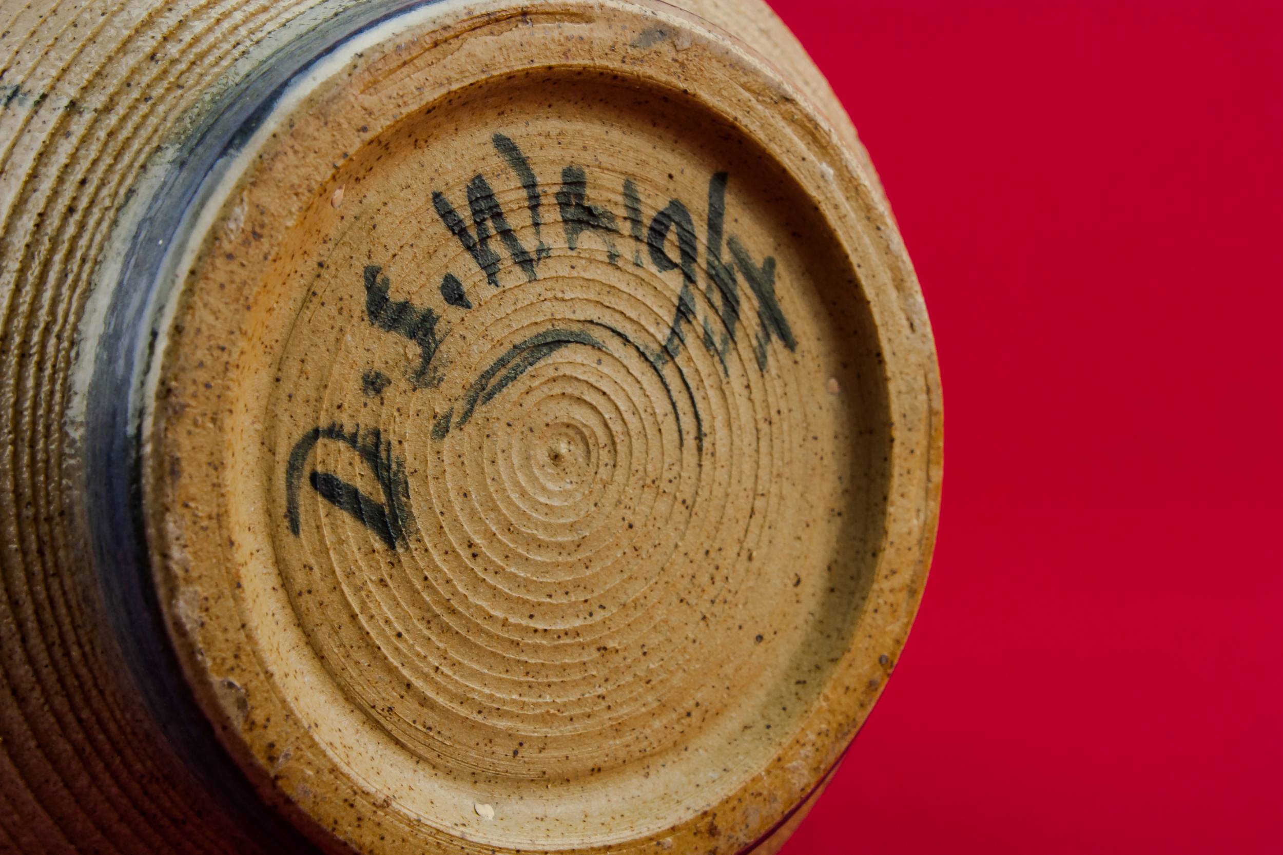 Modernist Vintage Pottery — Modernist pottery vase 3