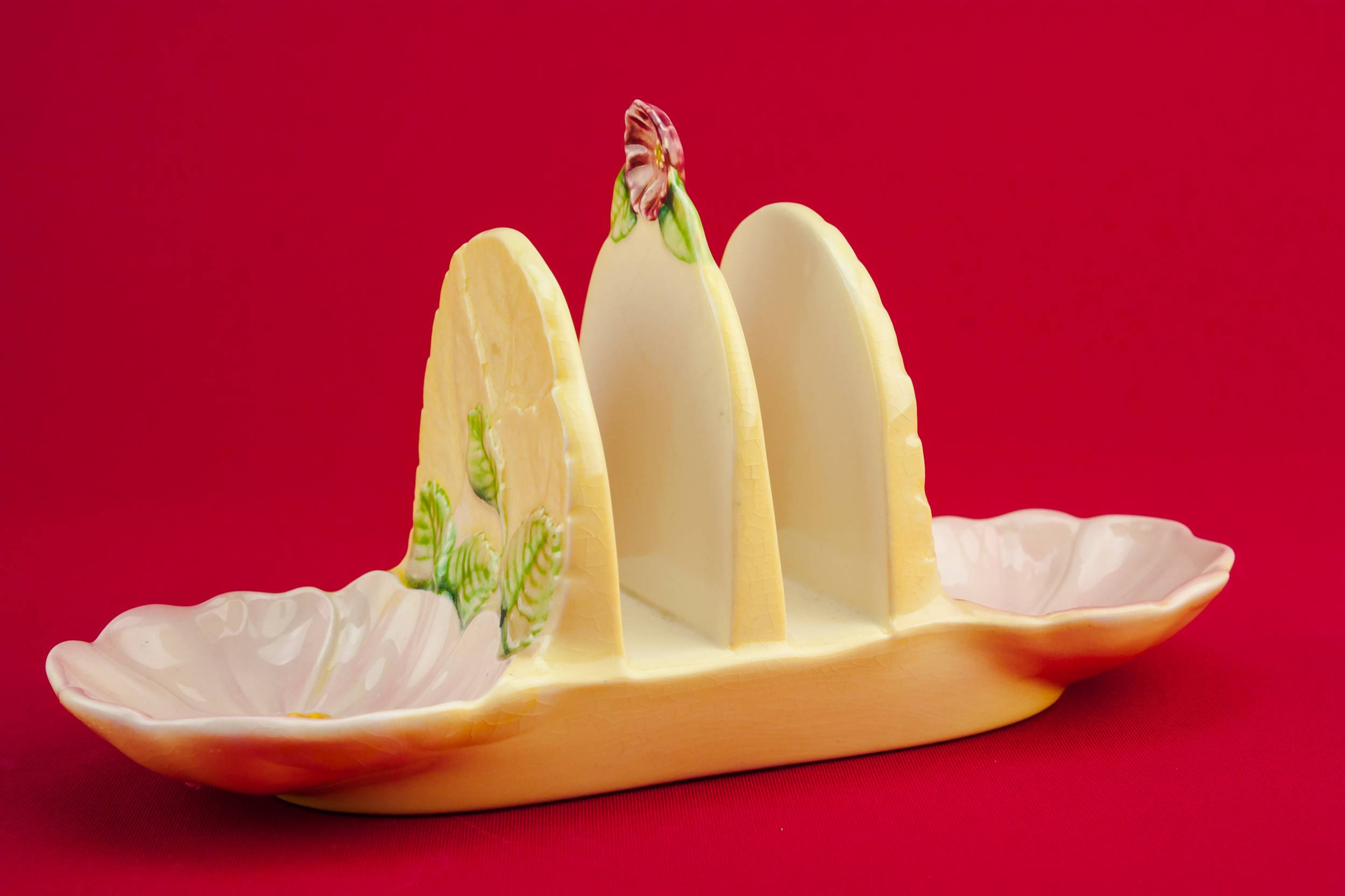 Pottery Elegant Australian — Carlton Ware toast rack 3