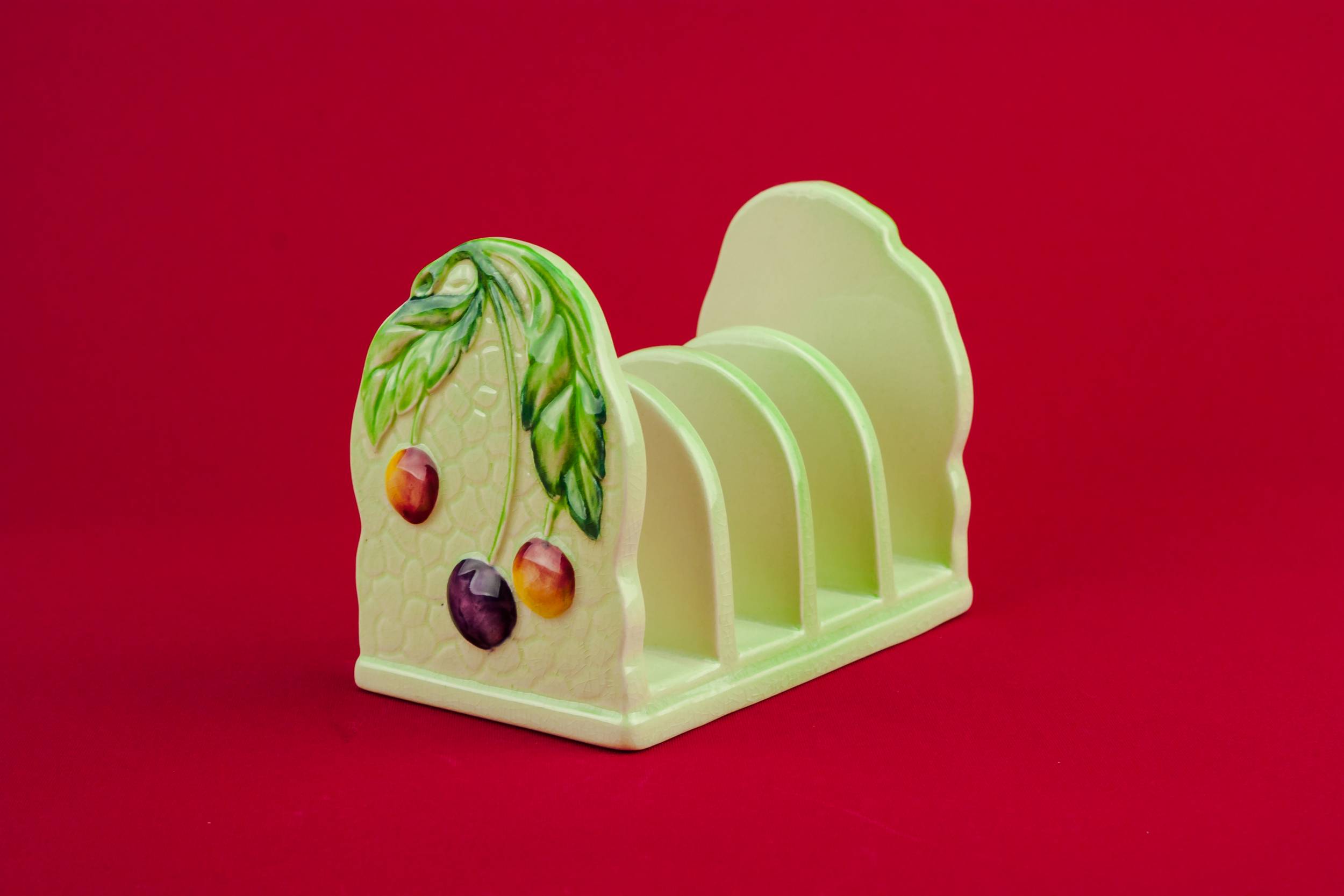 Mid-Century Modern Unusual — Pottery toast rack