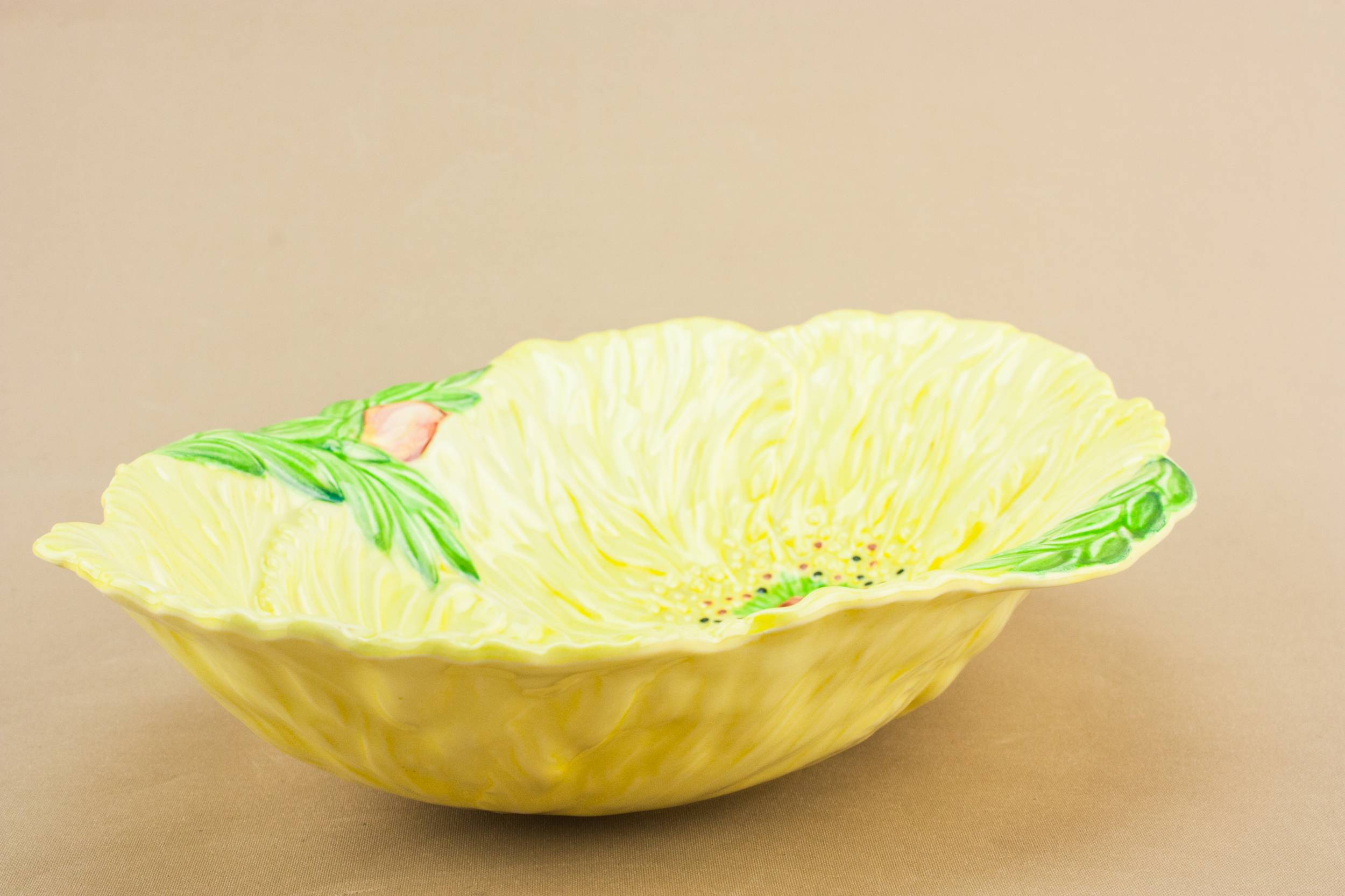 Unusual Mid-Century Modern — Pottery serving bowl 2