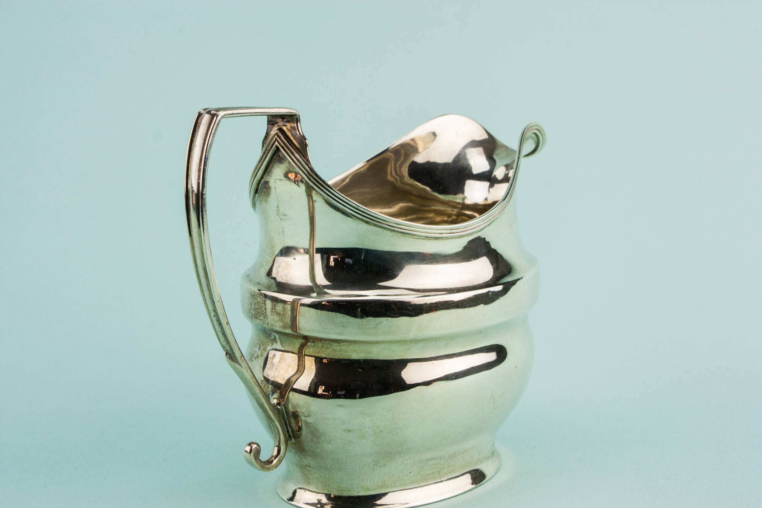 Georgian 1803 Charming — Sterling silver creamer 1