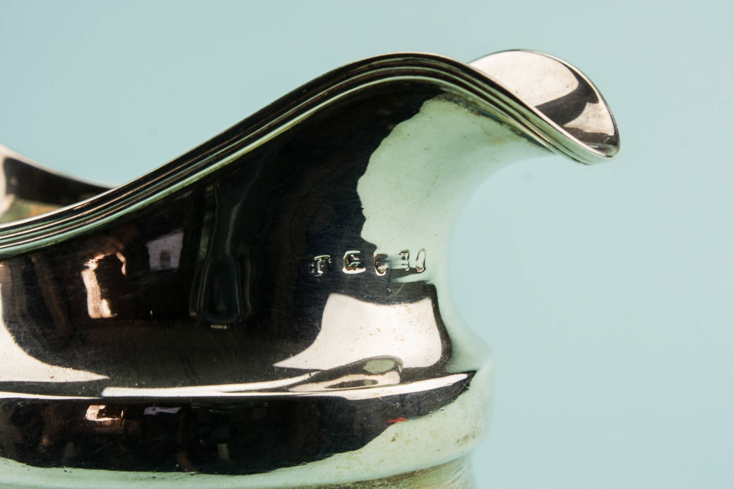 Georgian 1803 Charming — Sterling silver creamer 3