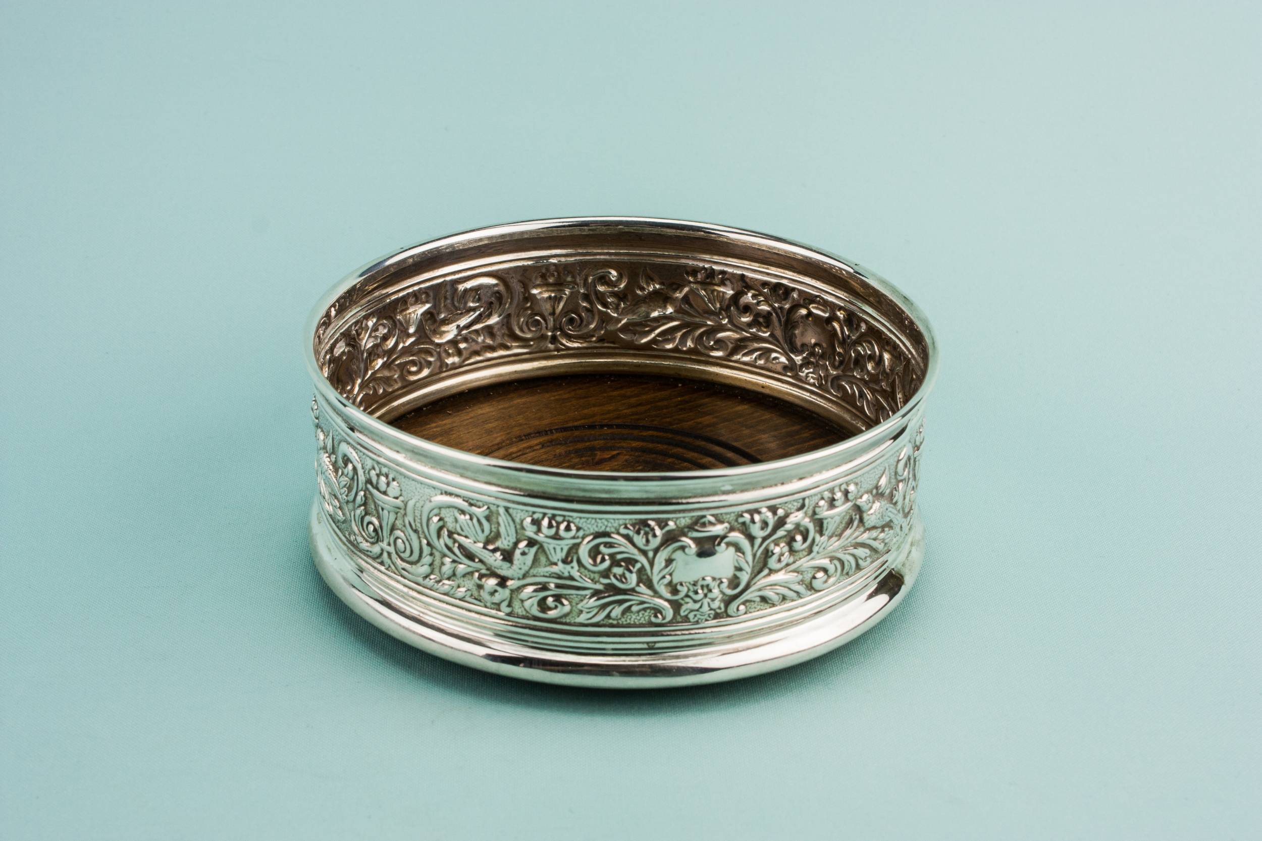 Retro Beautiful Sterling — Sterling silver coaster