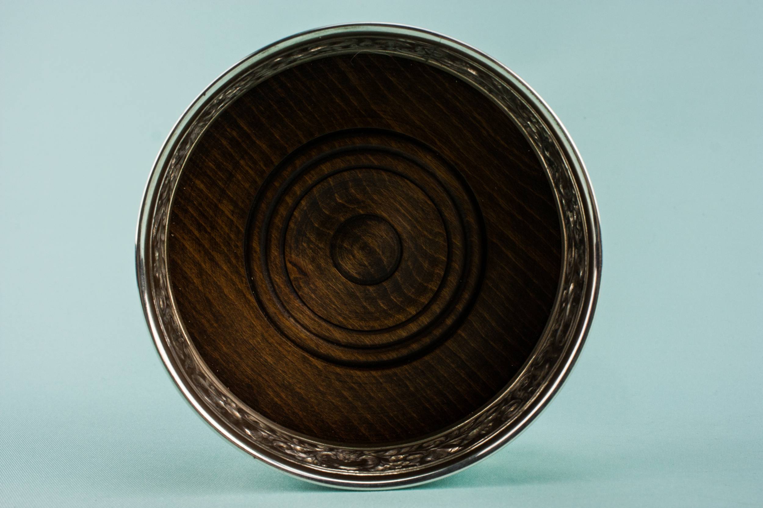 Retro Beautiful Sterling — Sterling silver coaster 1