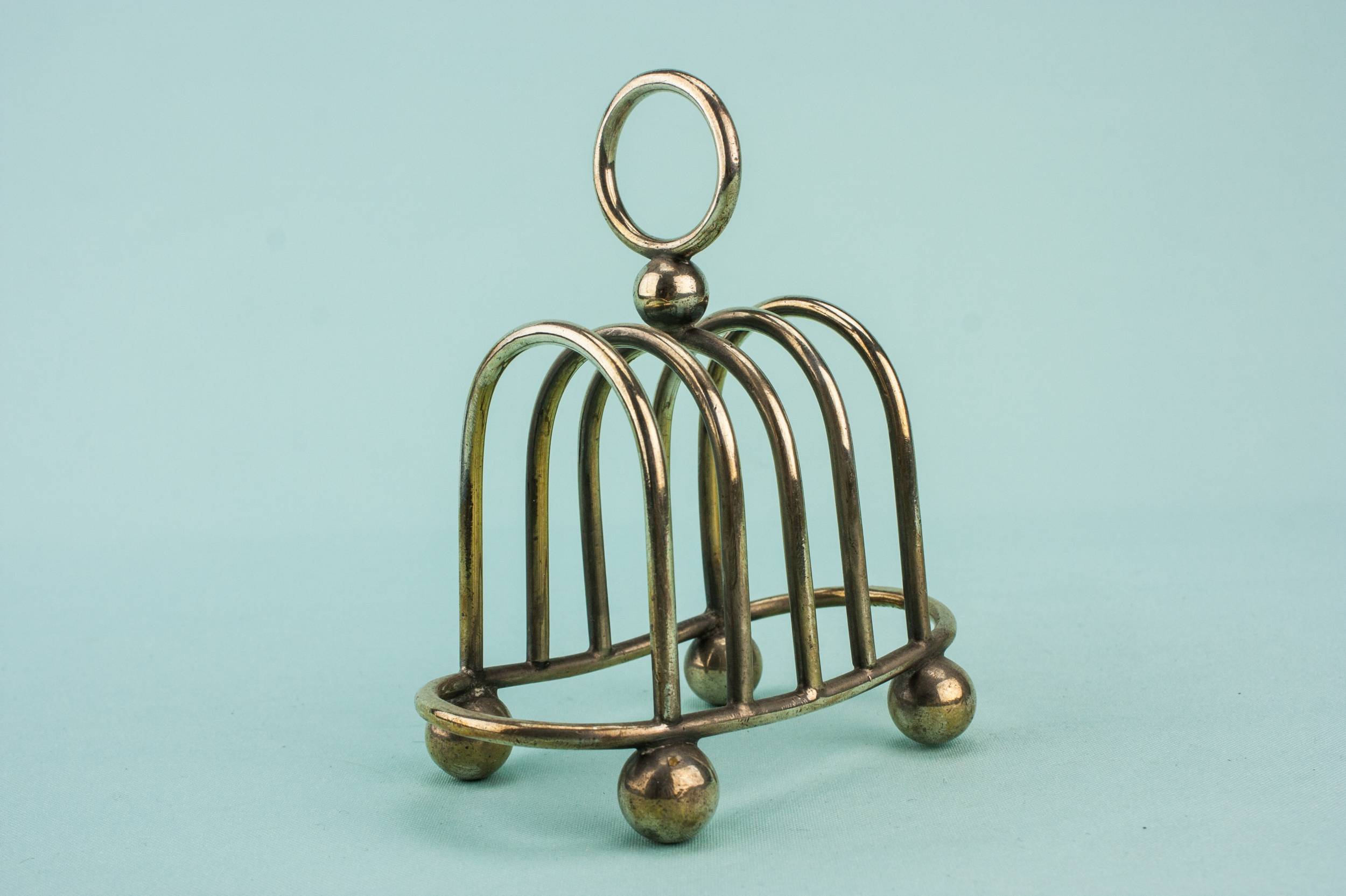 Small Antique Silver — Arts & Crafts toast rack 4