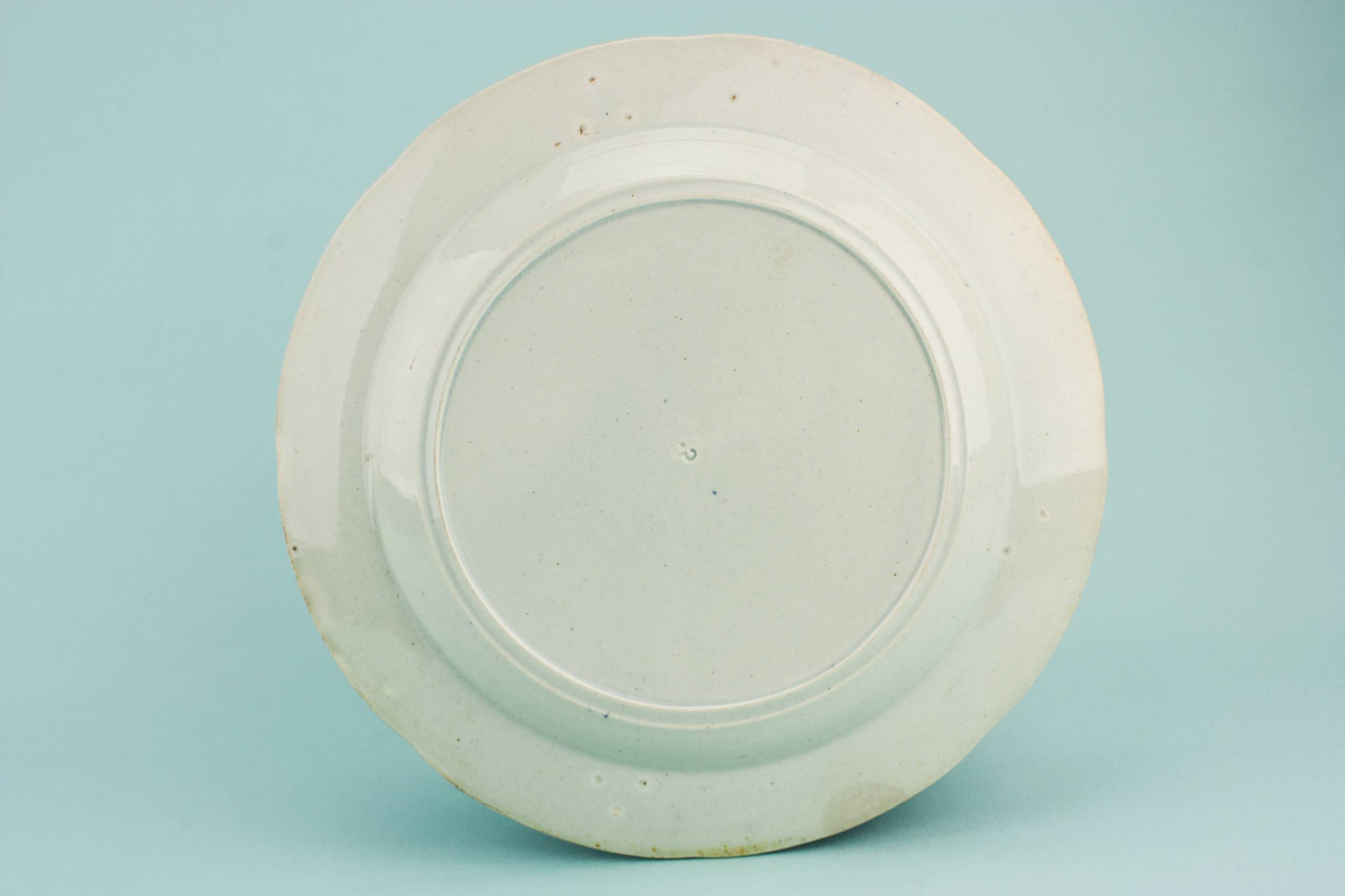 Spectacular Pottery DINNER — Blue and white dinner plate 2