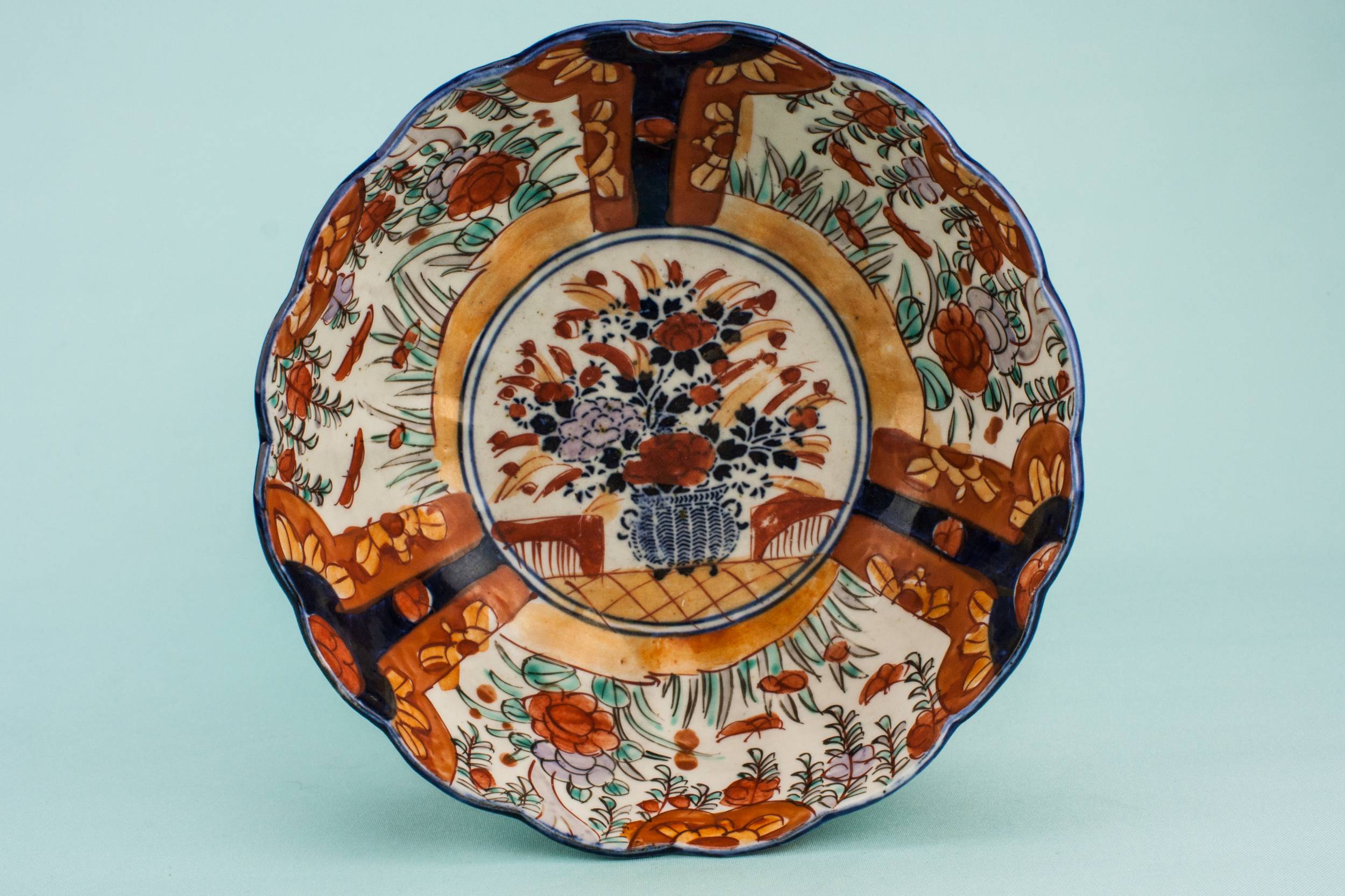 Antique Porcelain Floral — Imari porcelain bowl 1