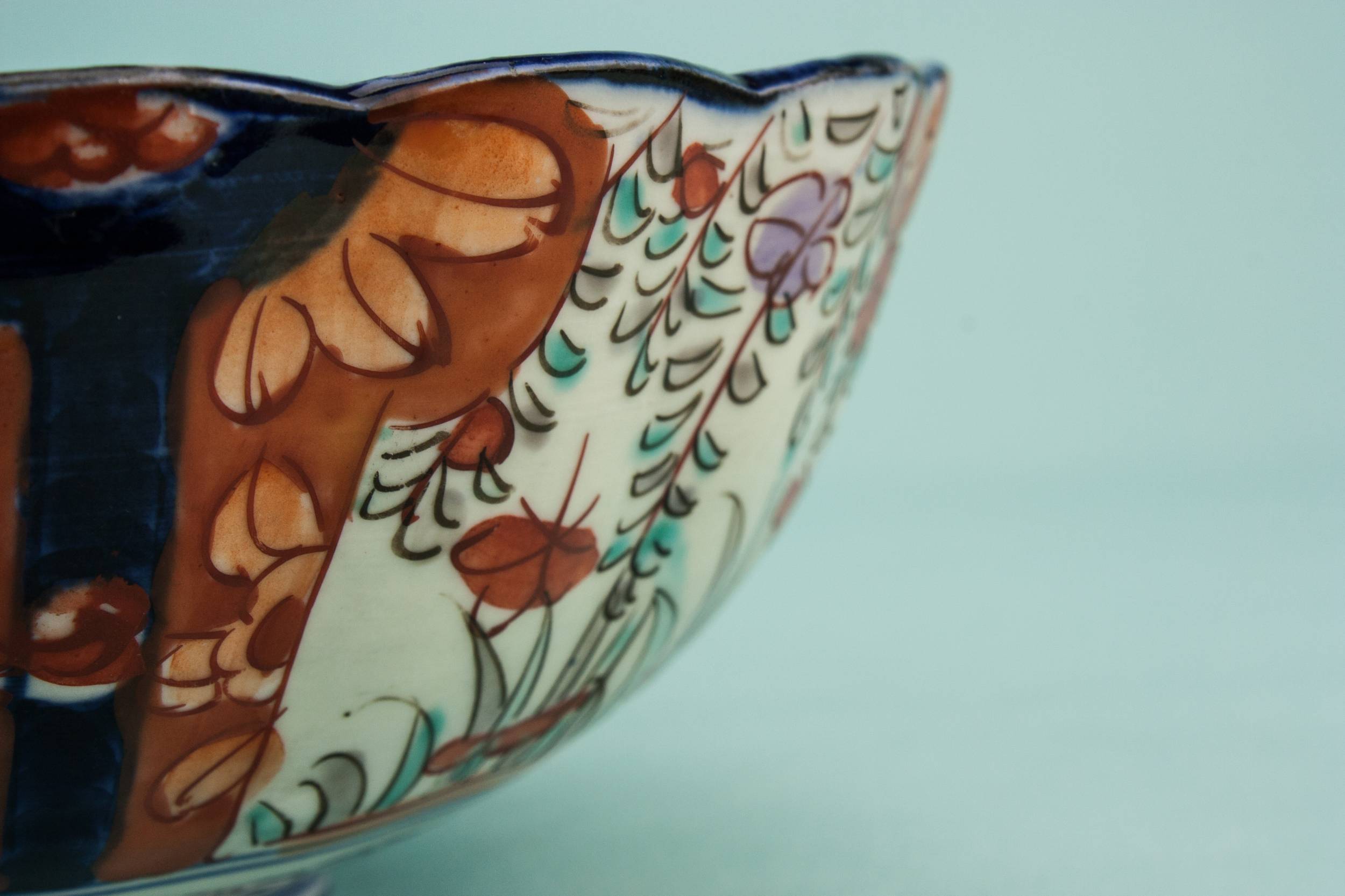 Antique Porcelain Floral — Imari porcelain bowl 4