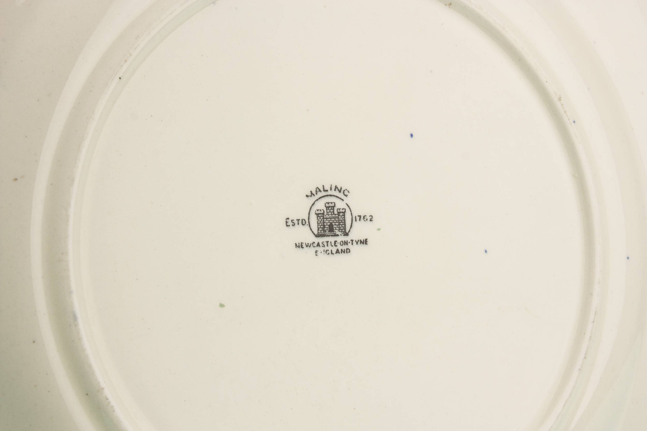 Pottery Beautiful Landscape — Blue and white serving dish 2