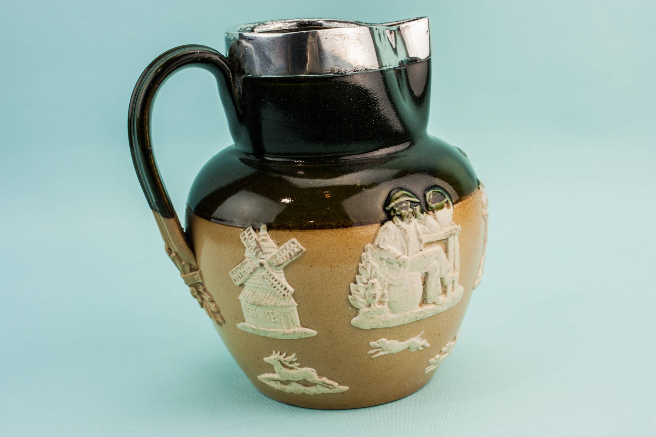 Sterling Silver William — Royal Doulton water jug 1
