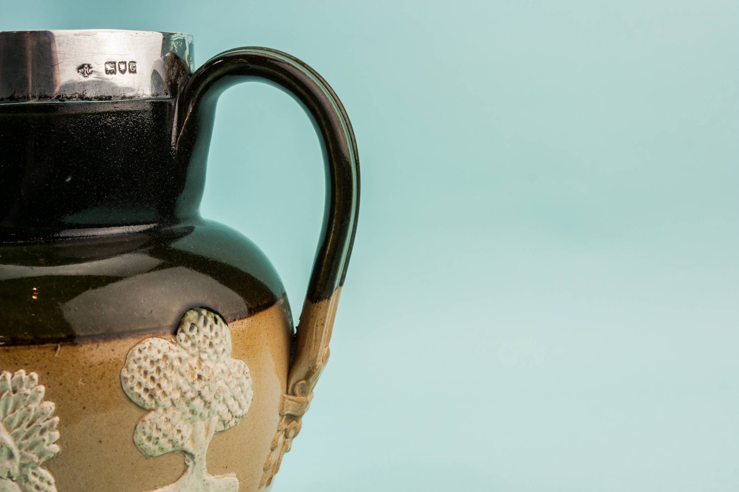 Sterling Silver William — Royal Doulton water jug 3