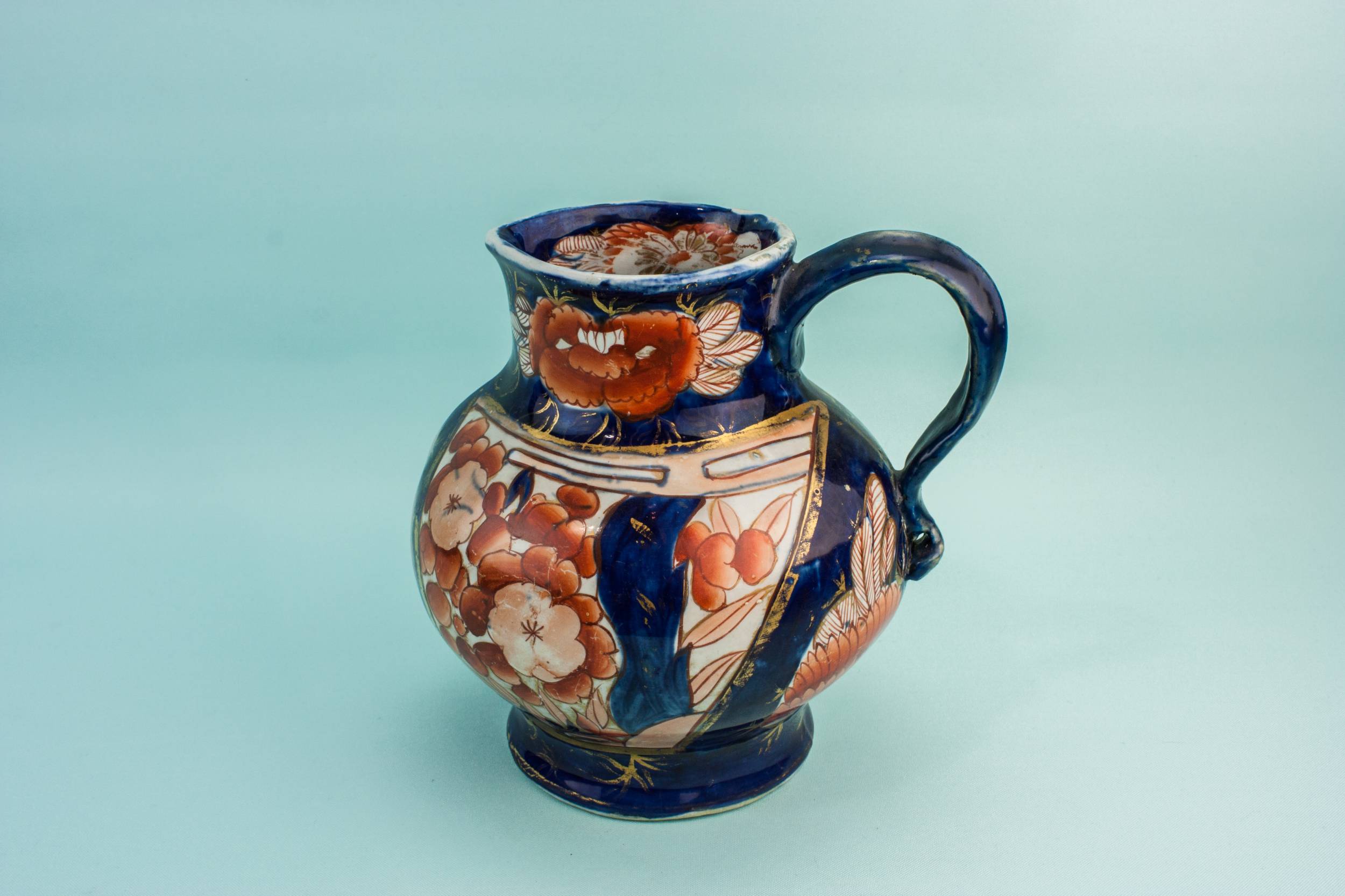 High Victorian Antique — Imari style water jug