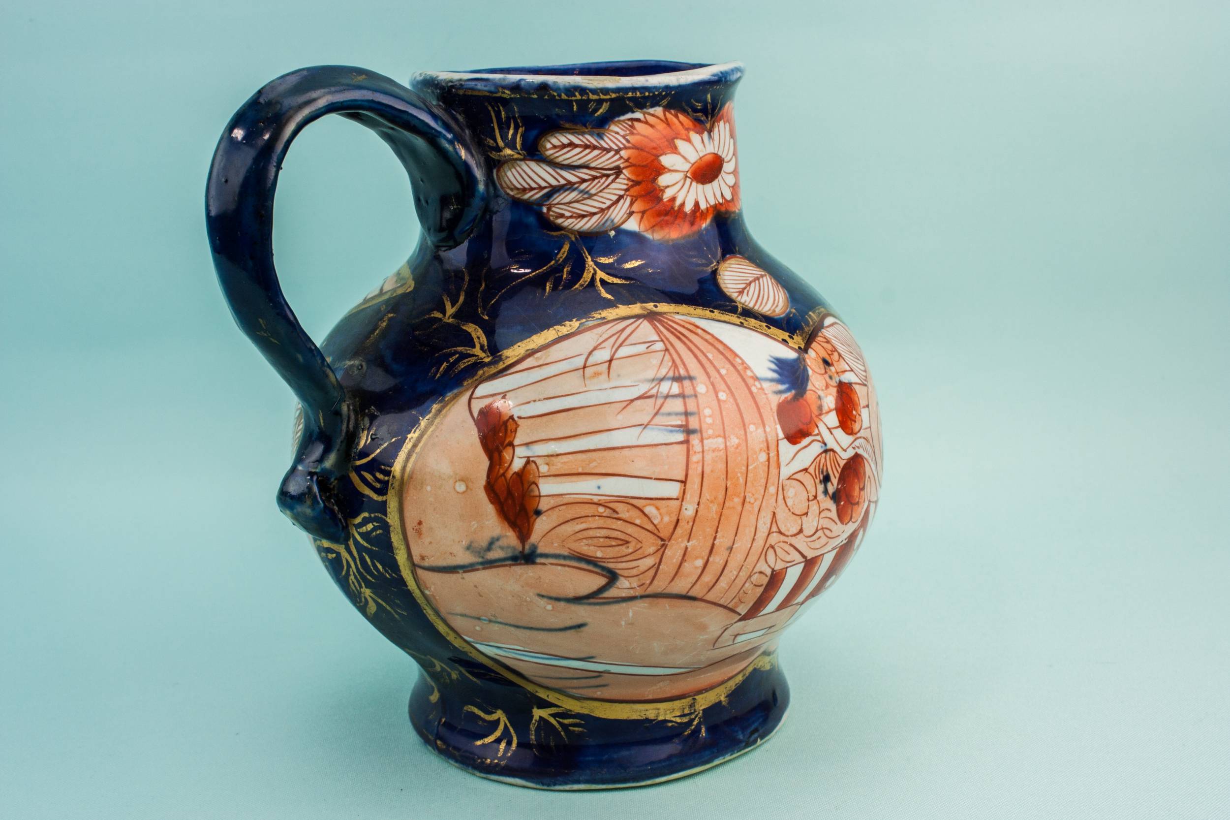 High Victorian Antique — Imari style water jug 1