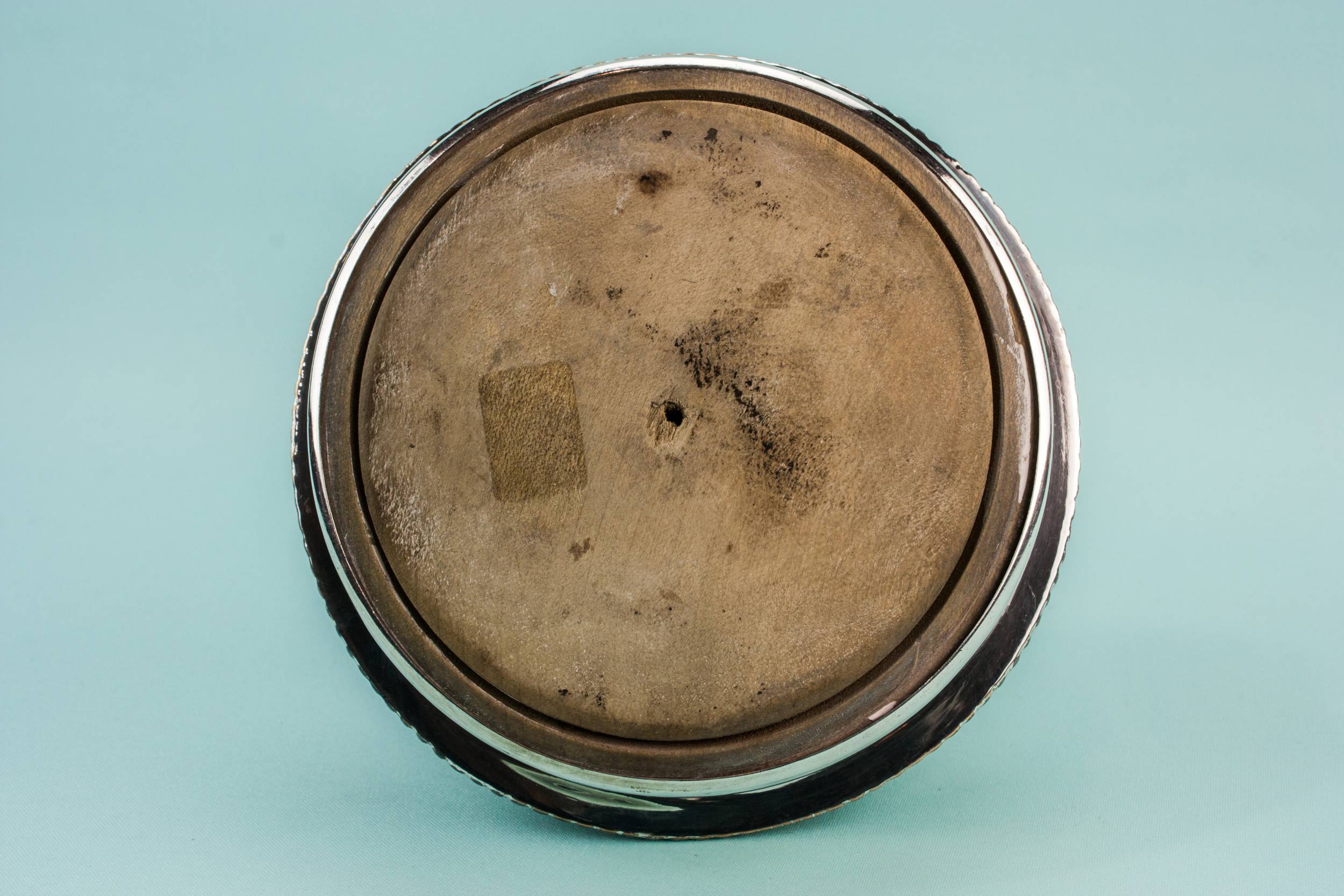 Antique Victorian Silver — Medium bottle coaster 4