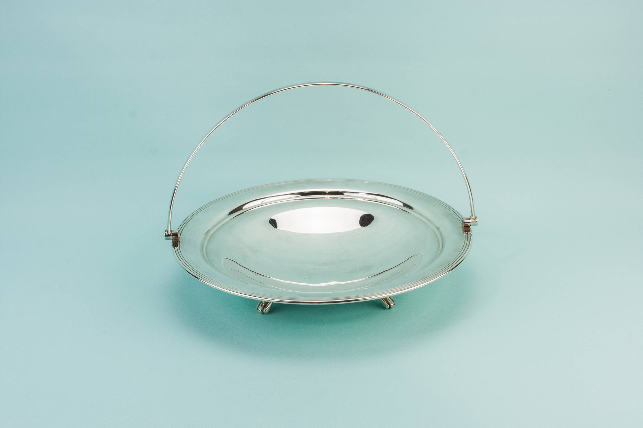 Spectacular Vintage Silver — Art Deco serving bowl