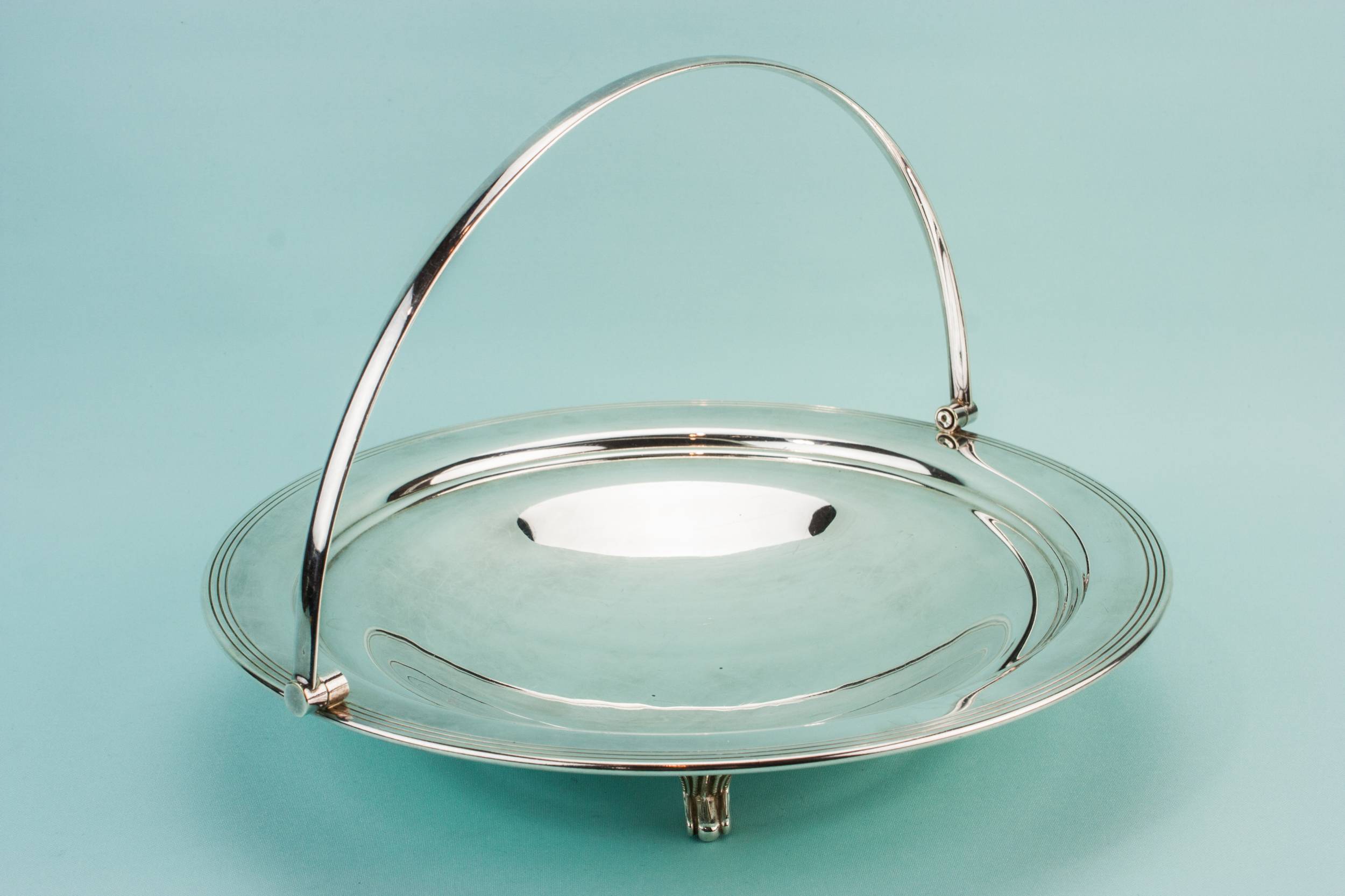 Spectacular Vintage Silver — Art Deco serving bowl 1