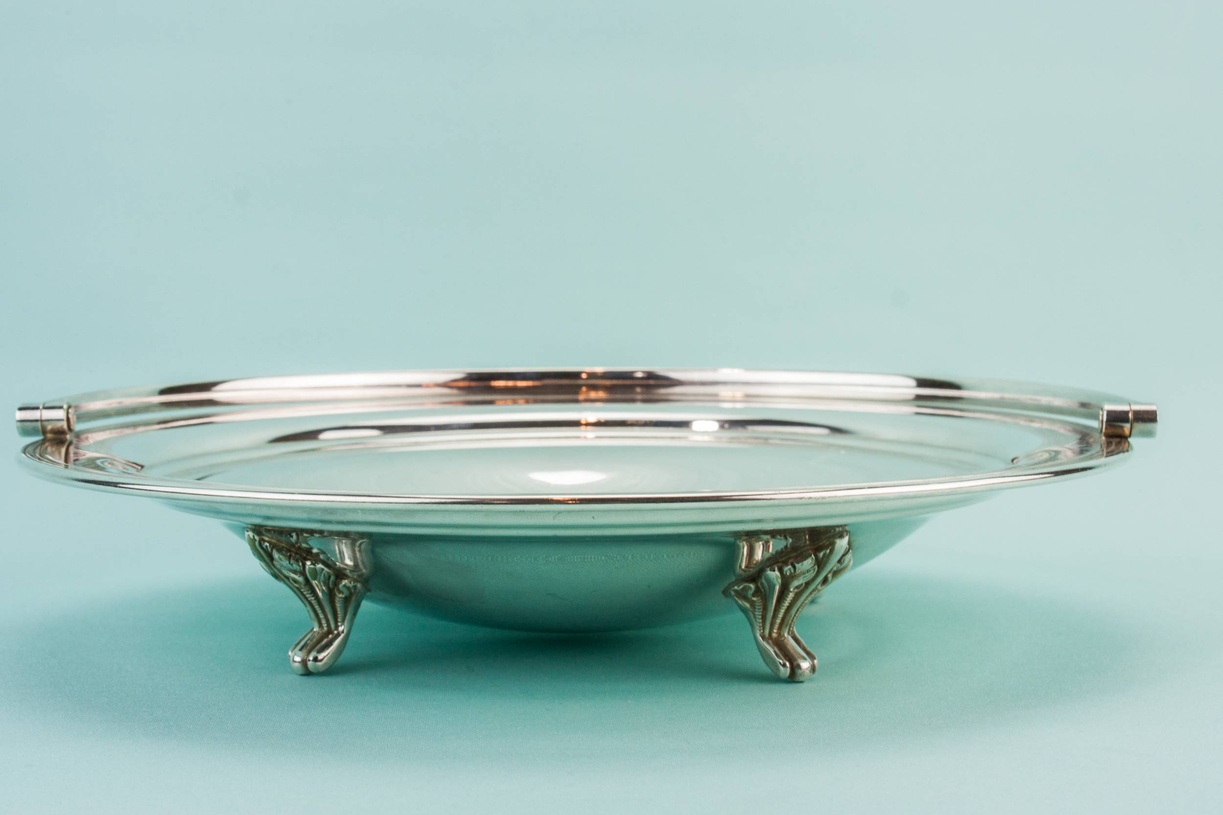Spectacular Vintage Silver — Art Deco serving bowl 2