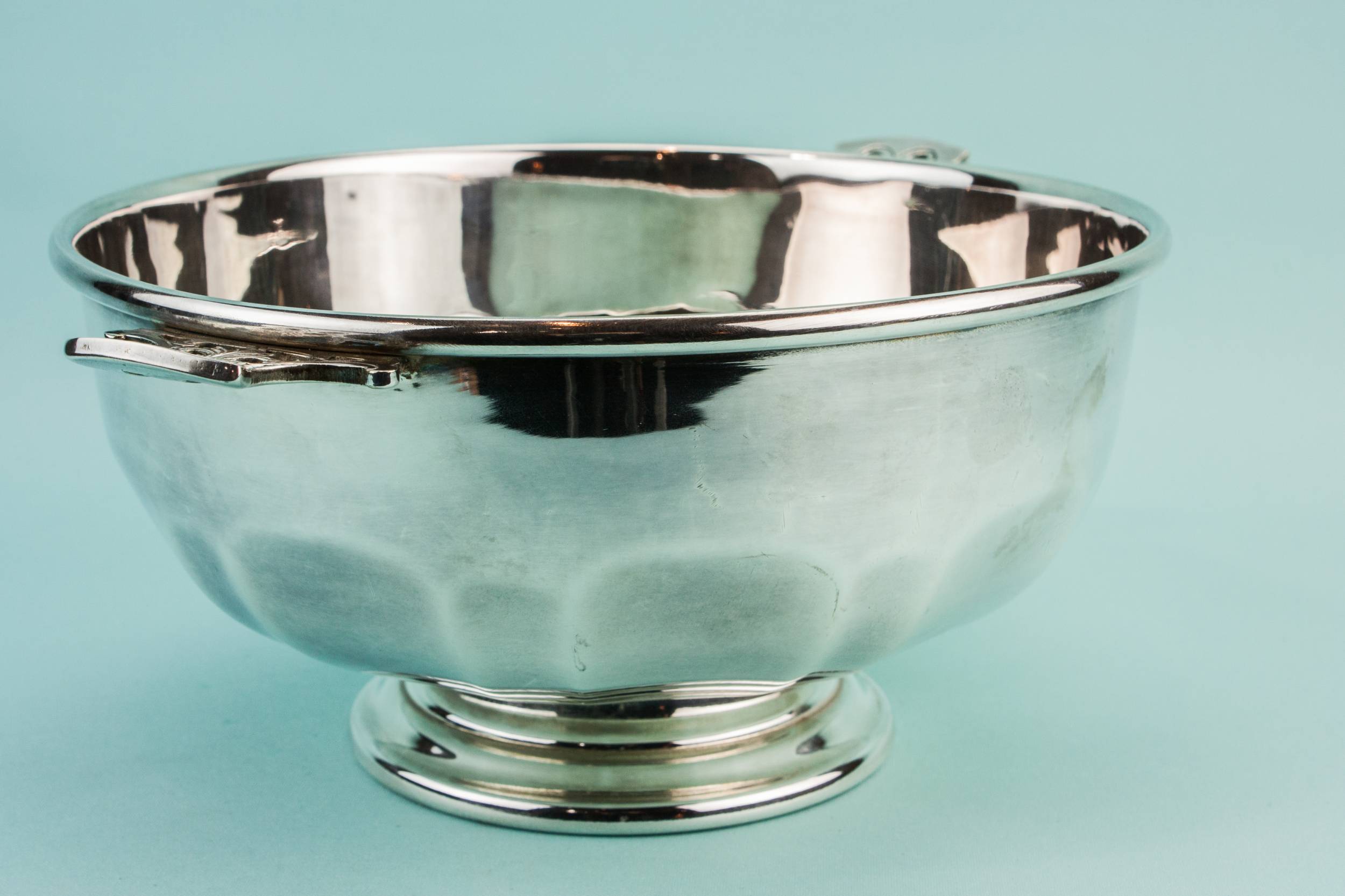 Quaich Vintage Traditional — Silver plated quaich 2
