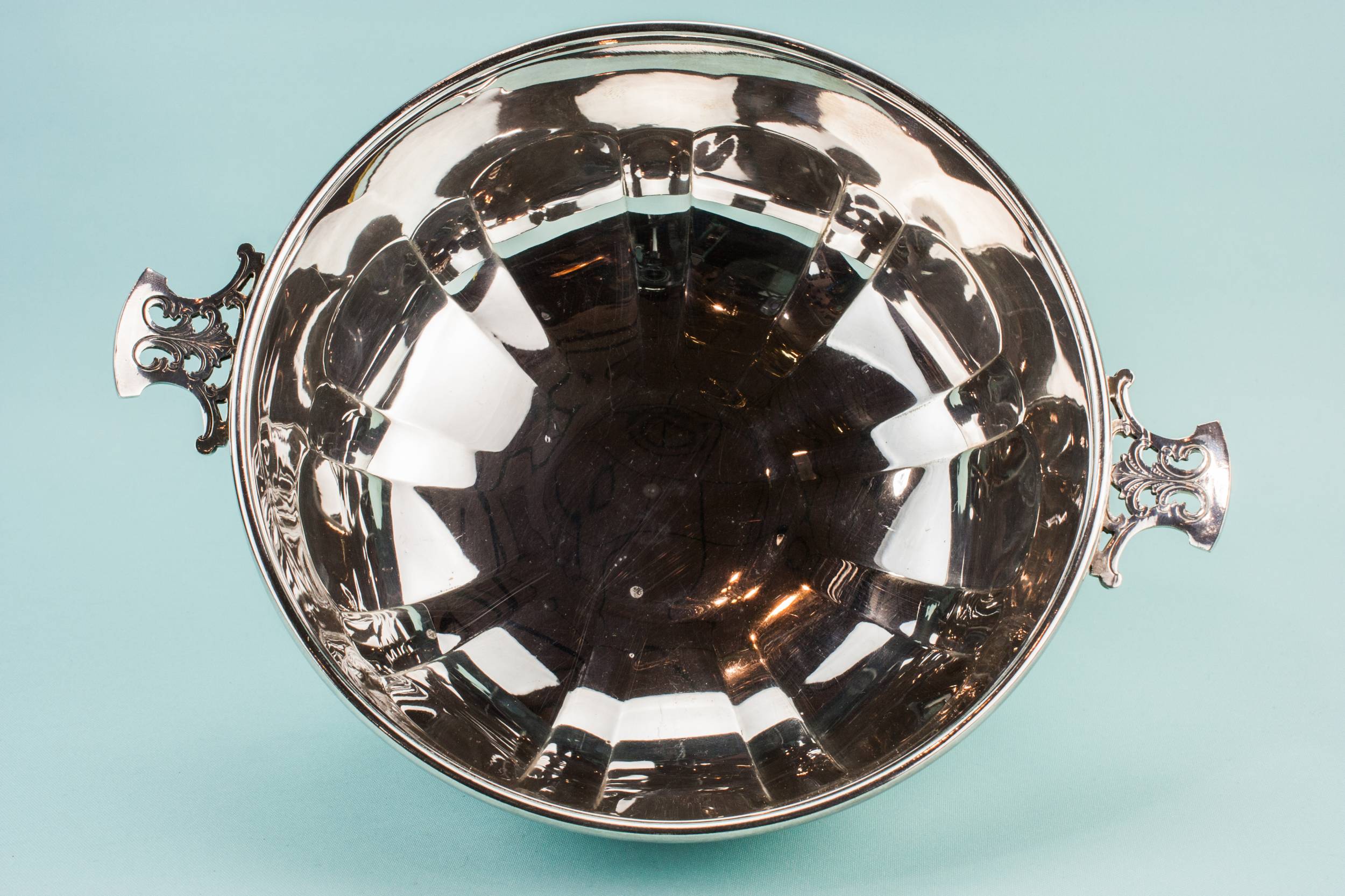 Quaich Vintage Traditional — Silver plated quaich 4