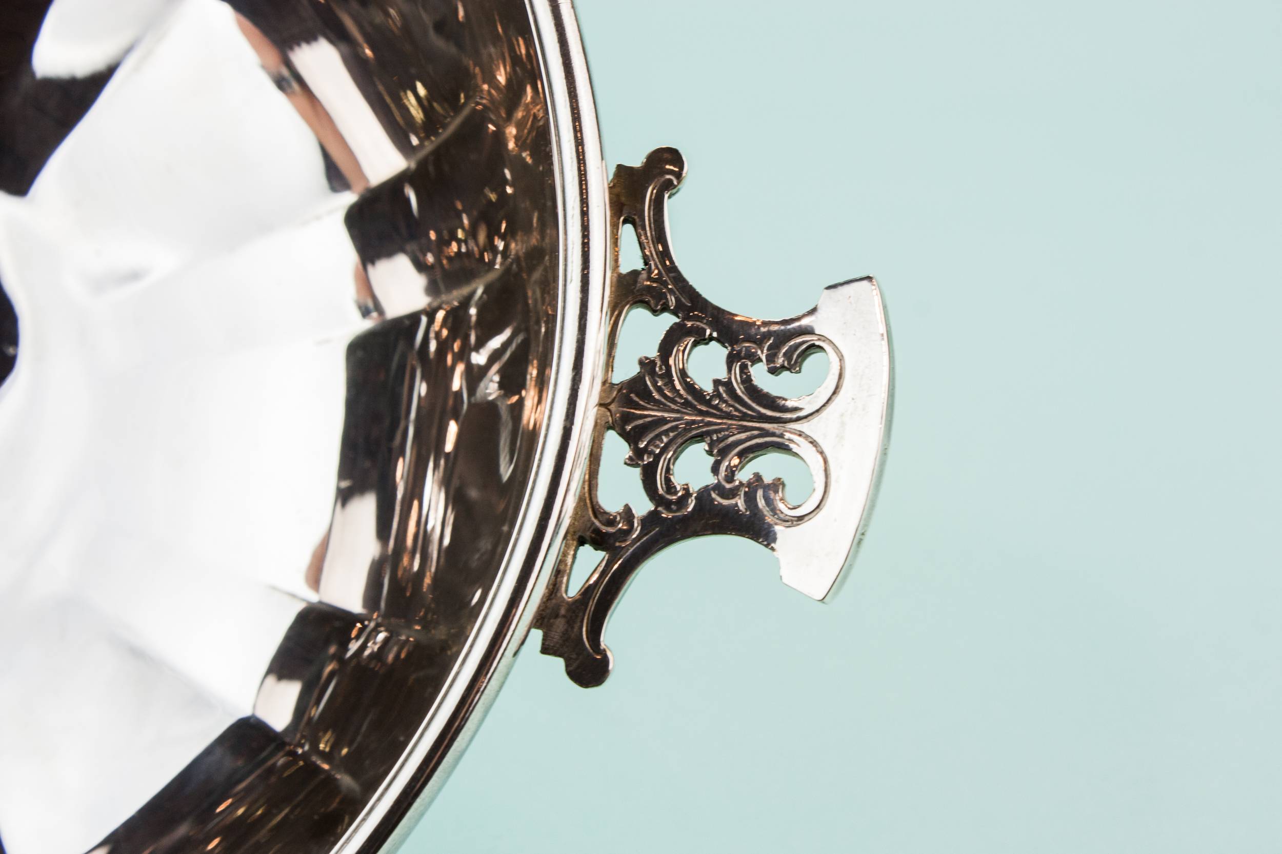 Quaich Vintage Traditional — Silver plated quaich 1