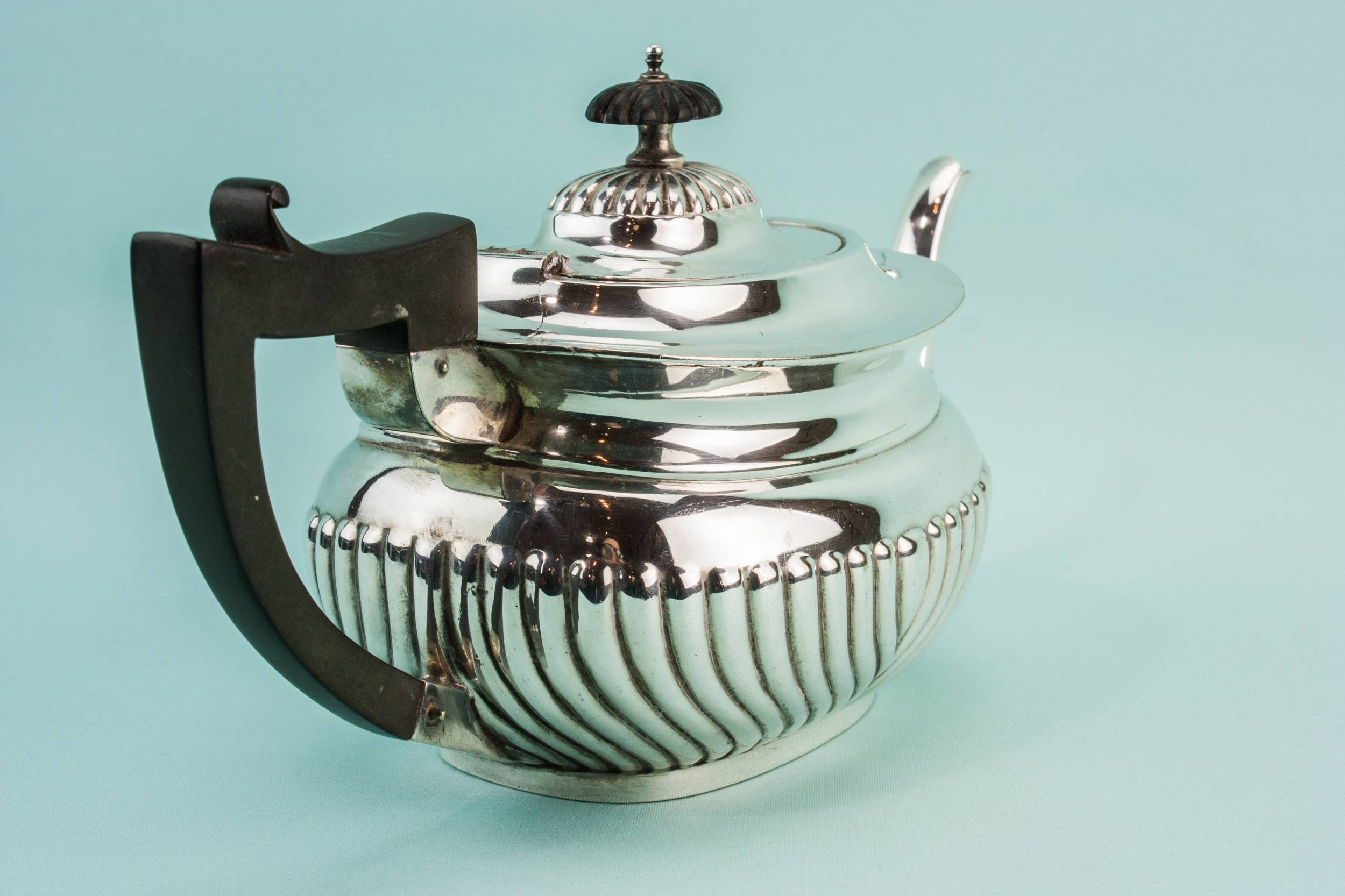 Trio Vintage Art — Silver plated tea set 4