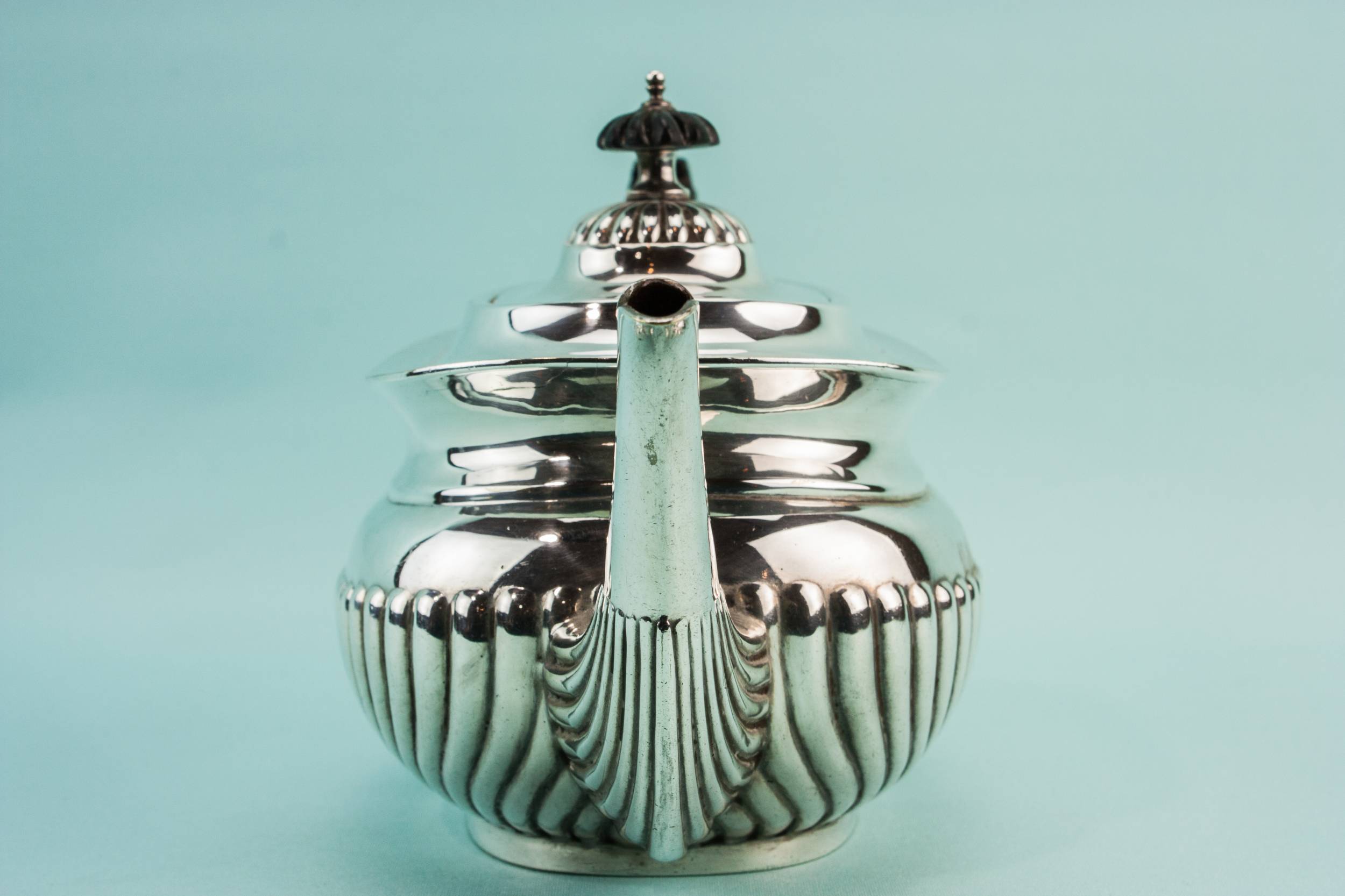 Trio Vintage Art — Silver plated tea set 5